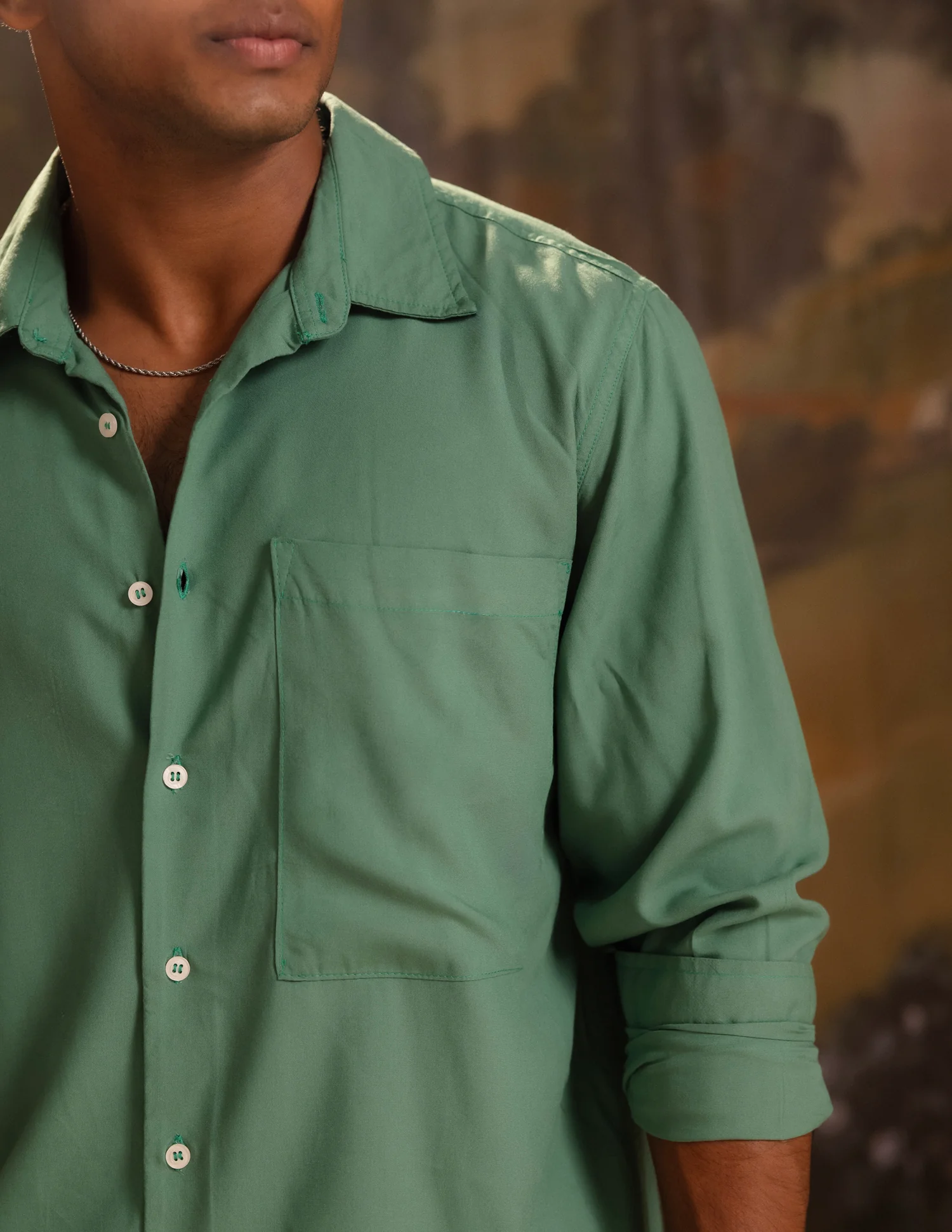 Large chest pocket shirt - Image 2
