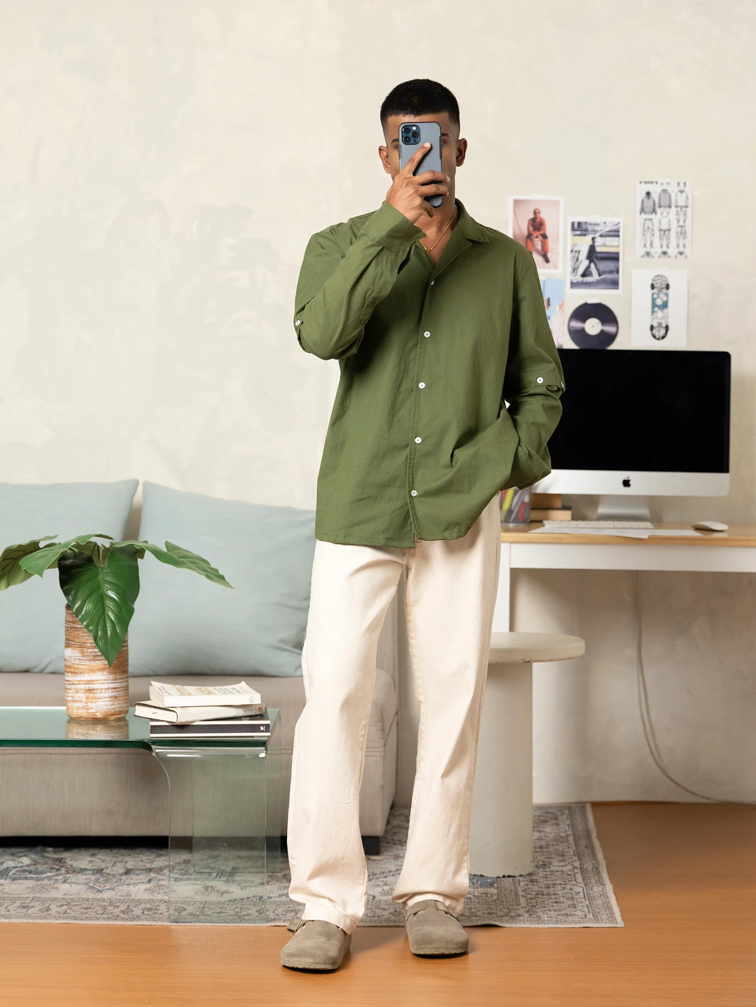 Long sleeve detachable shirt - Image 4