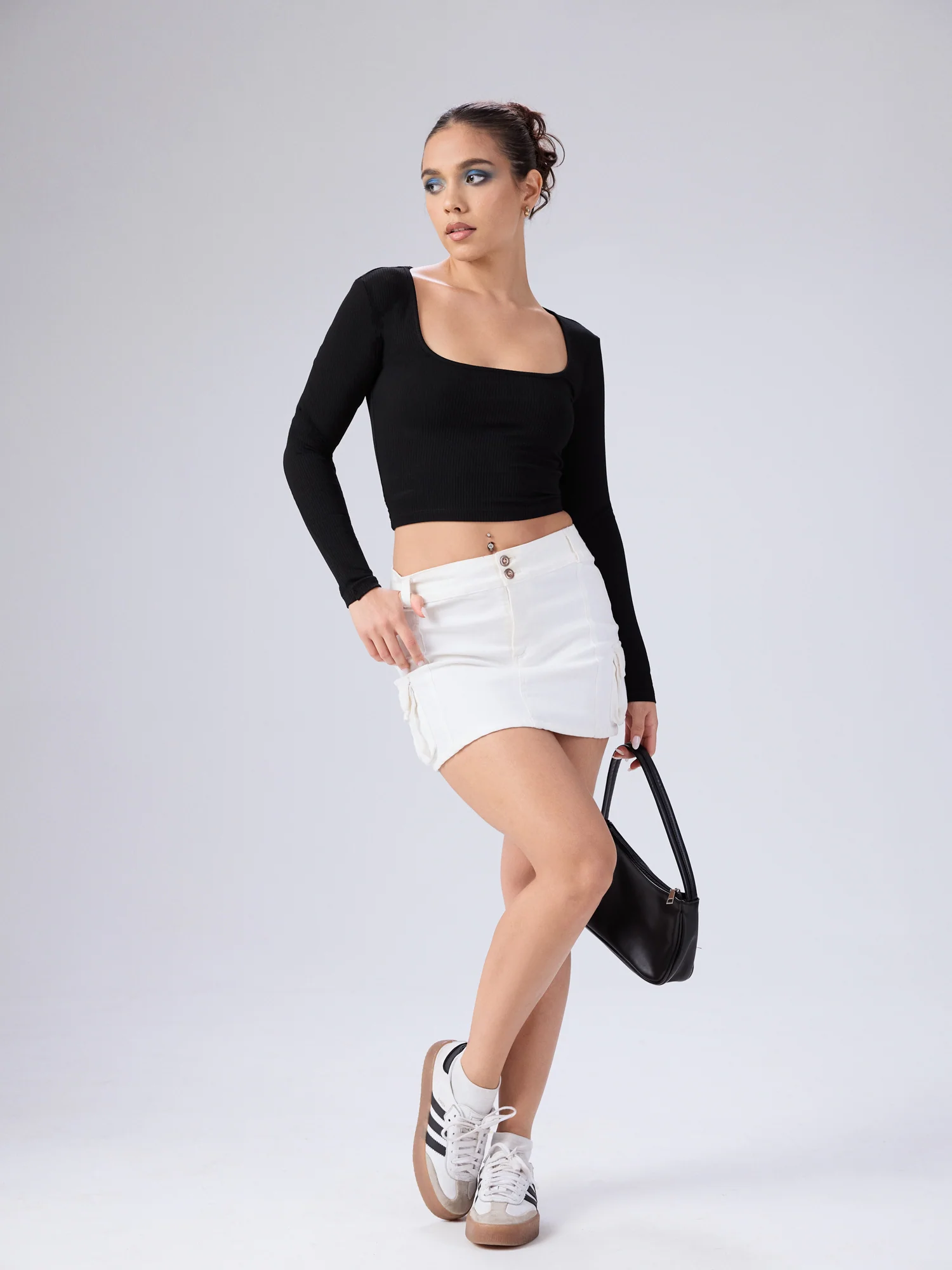 Lora Long Sleeved Fitted Top