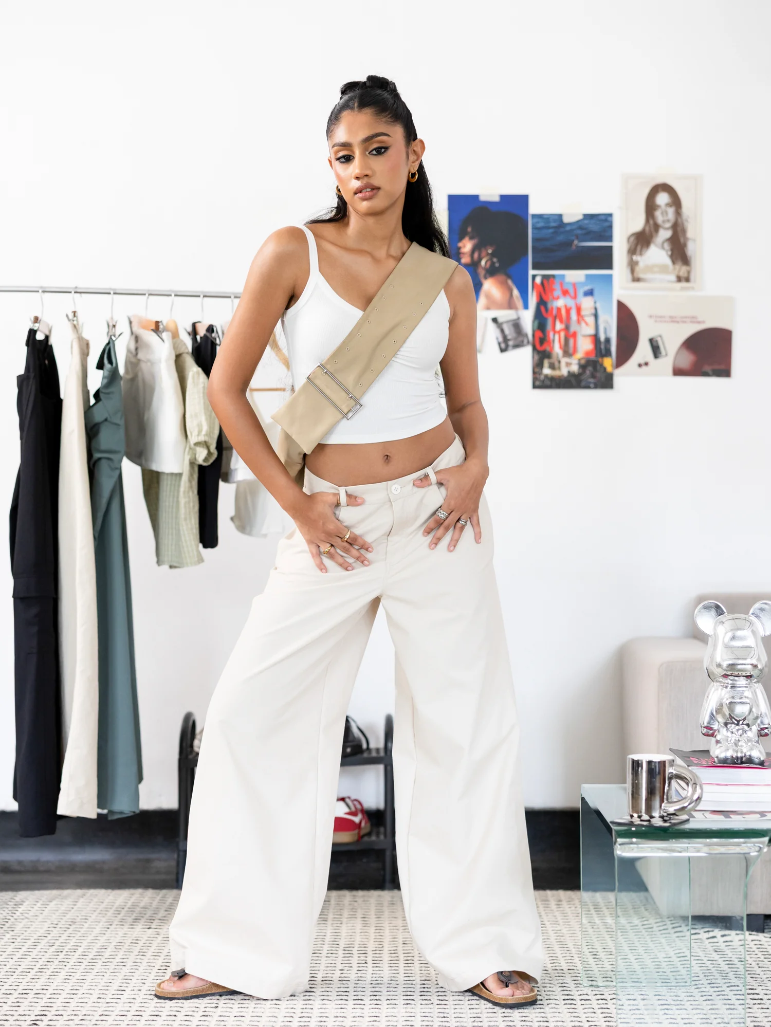 Low Waist Wide Leg Pant - Image 3