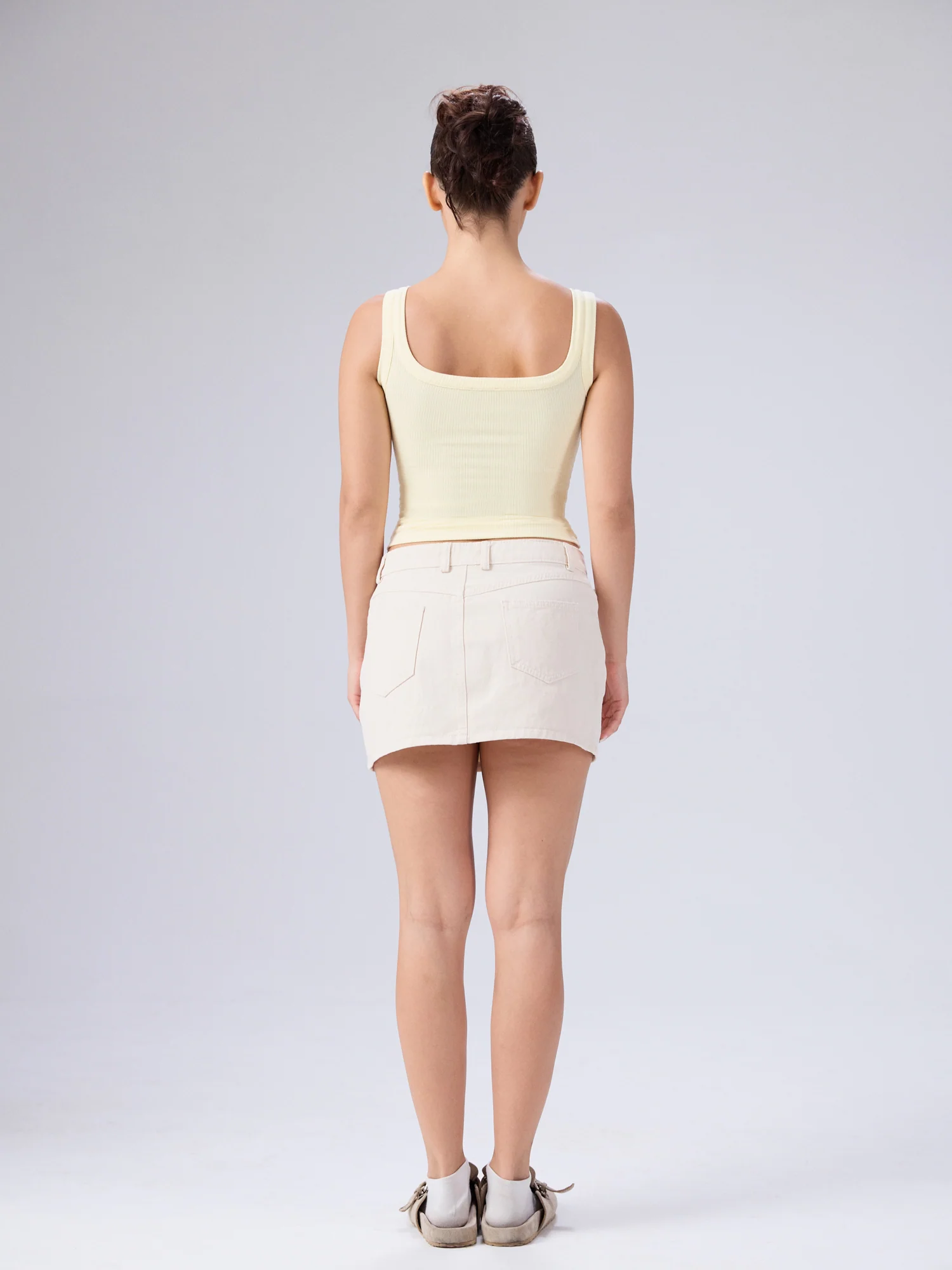 Lucy Scoope Neck Fitted Top - Image 3