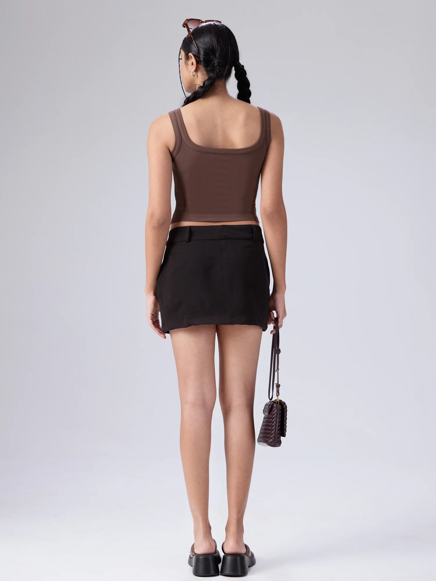 Lucy Scoope Neck Fitted Top - Image 2