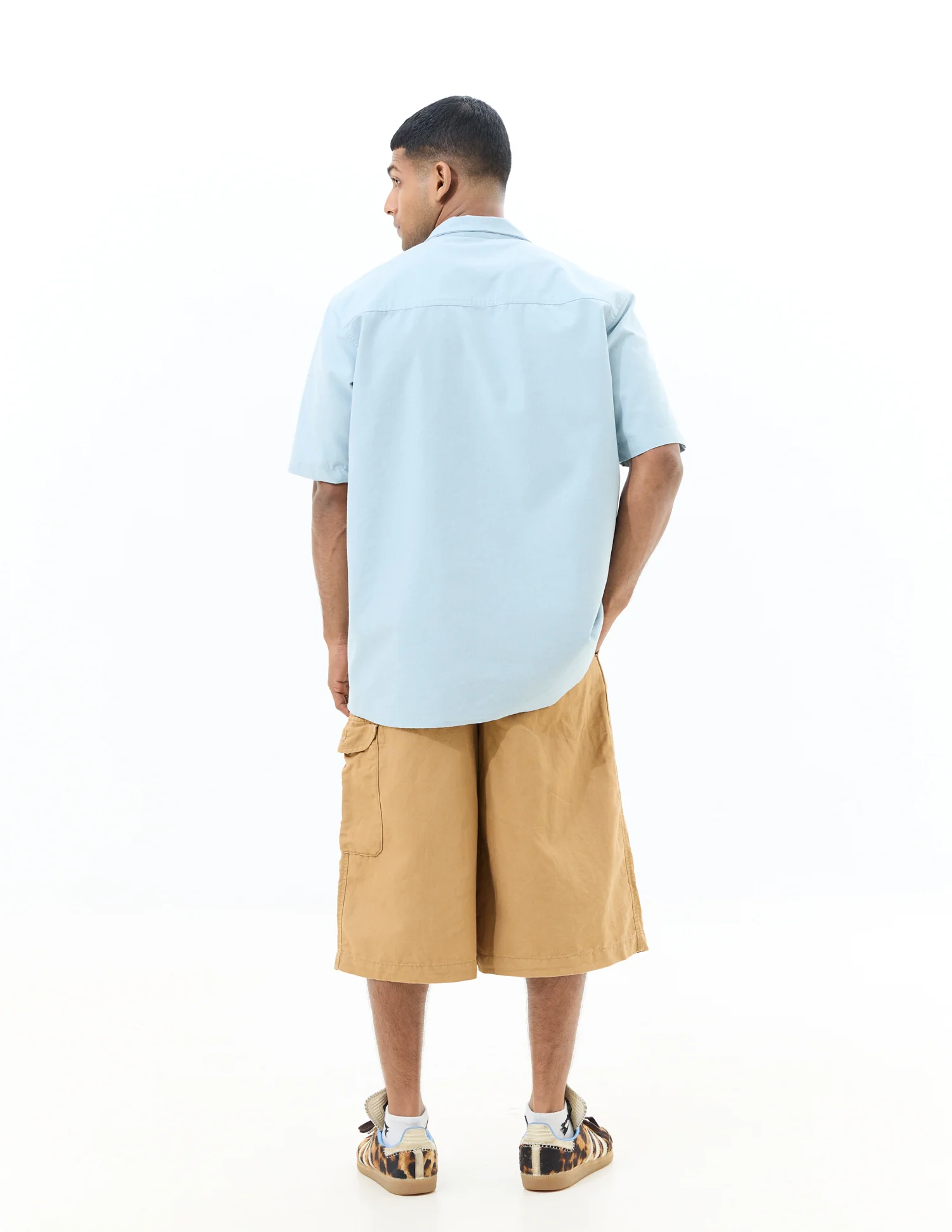 Oversized camp collar shirt - Image 2