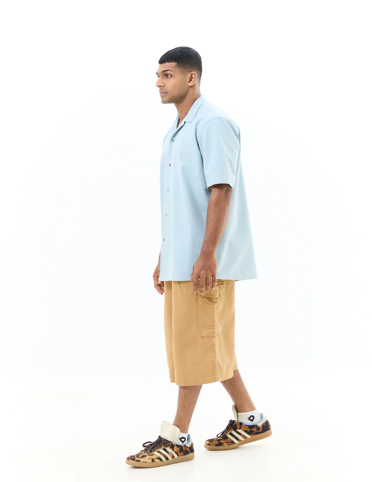 Oversized camp collar shirt - Image 3