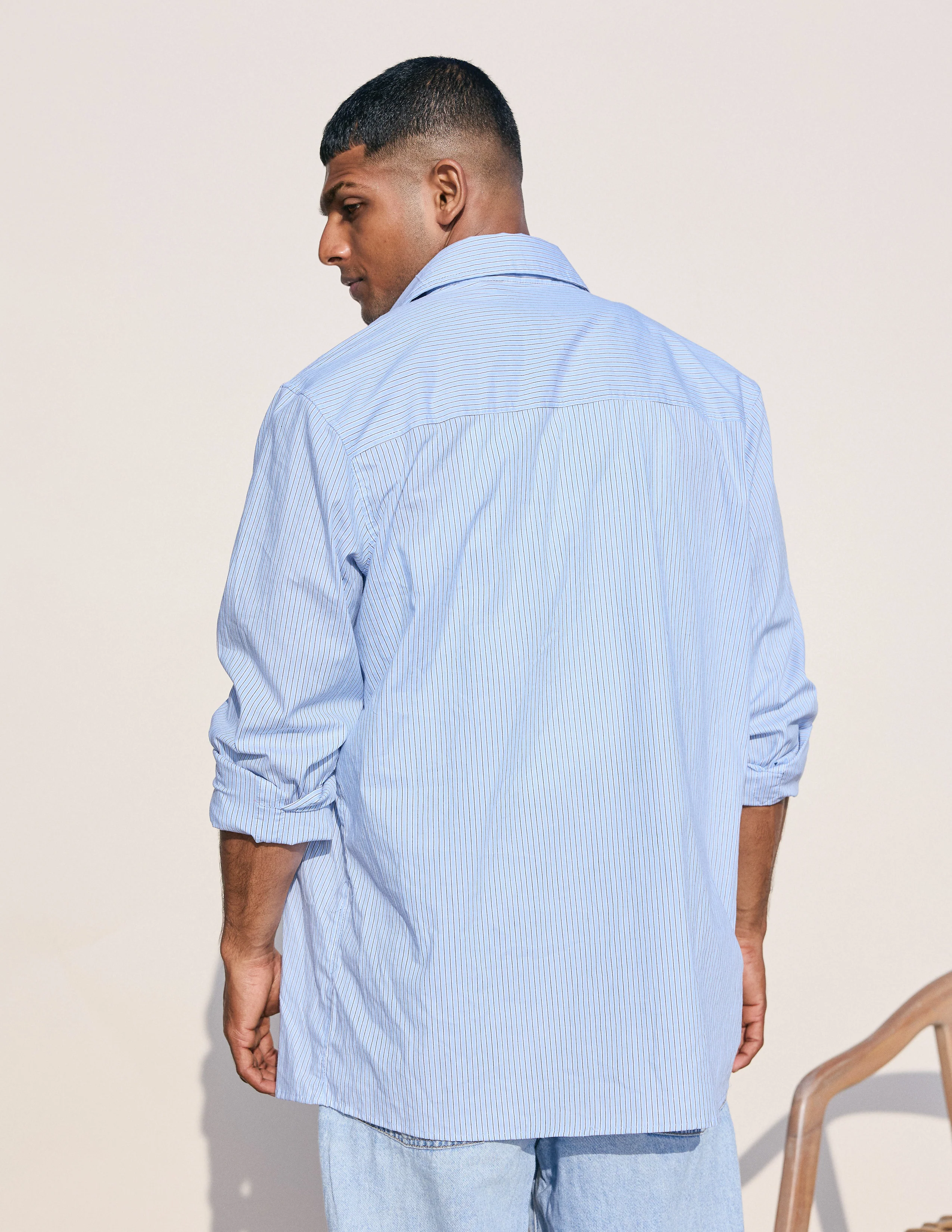 Oversized large collar shirt - Image 3