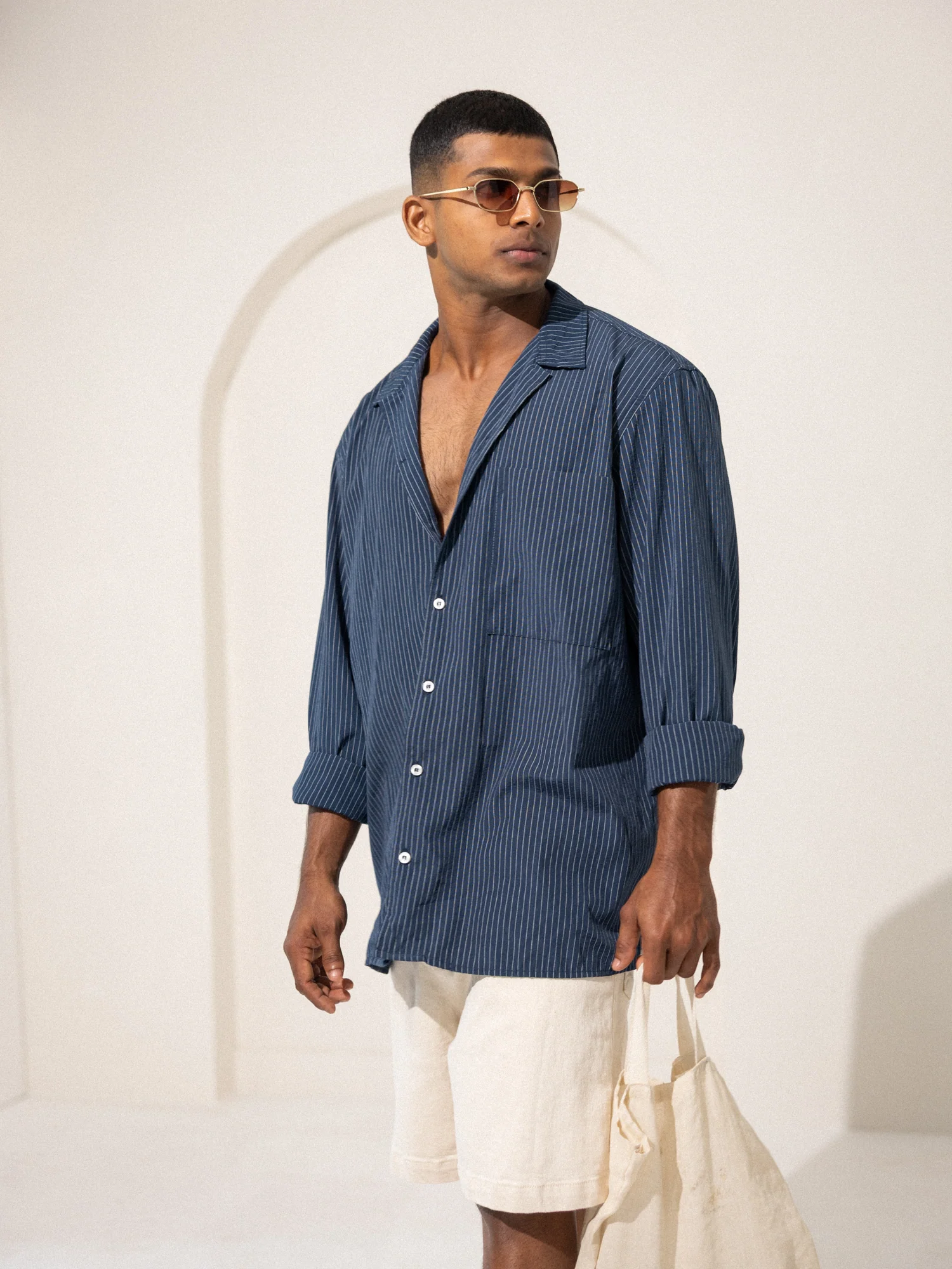 Oversized patch pocket shirt - Image 4