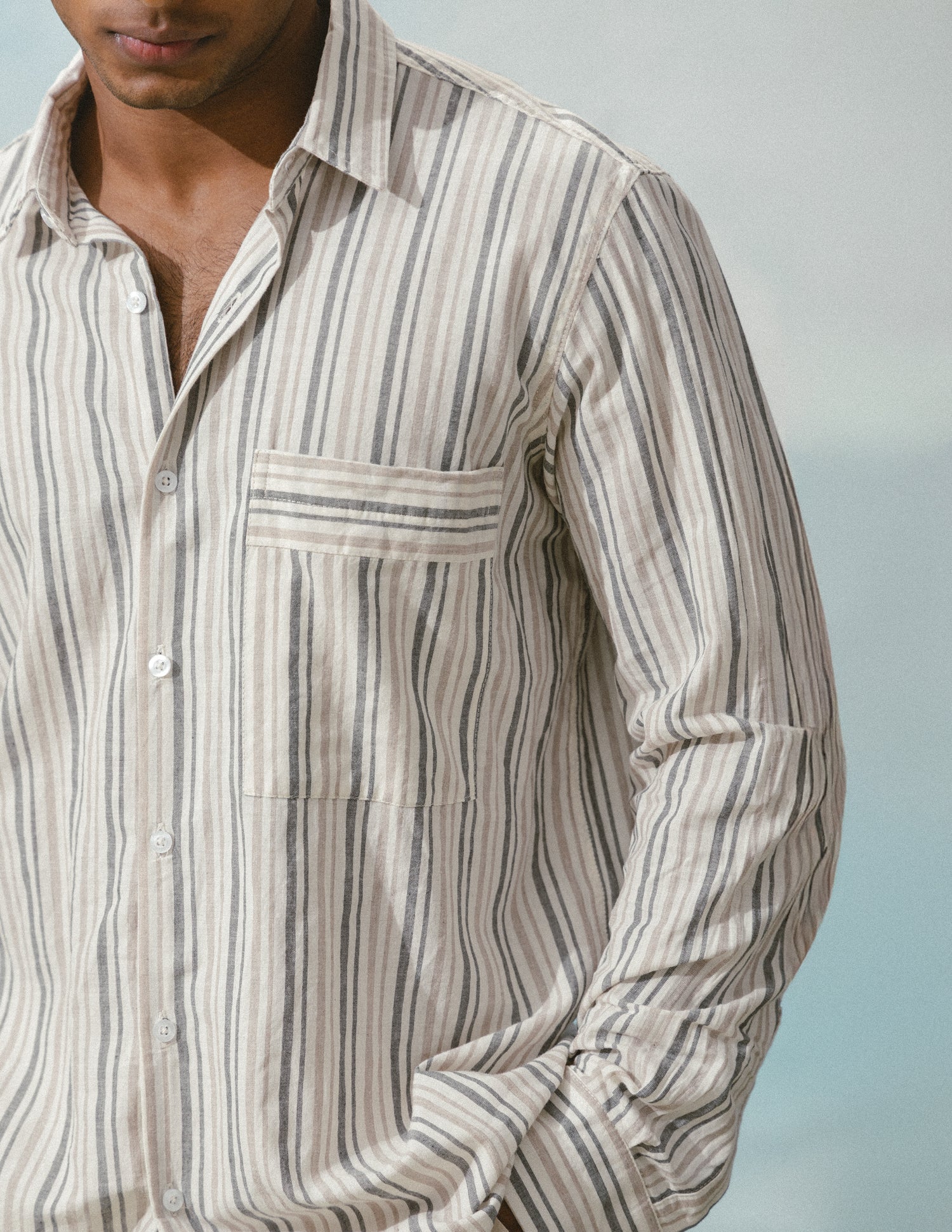 Oversized pocket detailed shirt - Image 2