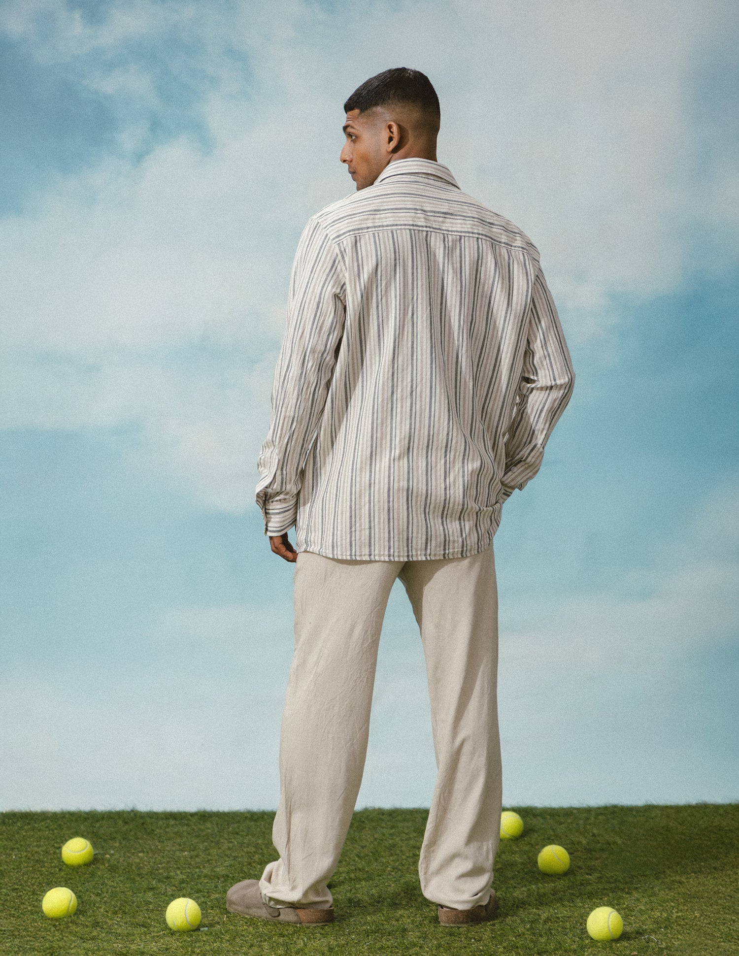 Oversized pocket detailed shirt - Image 4