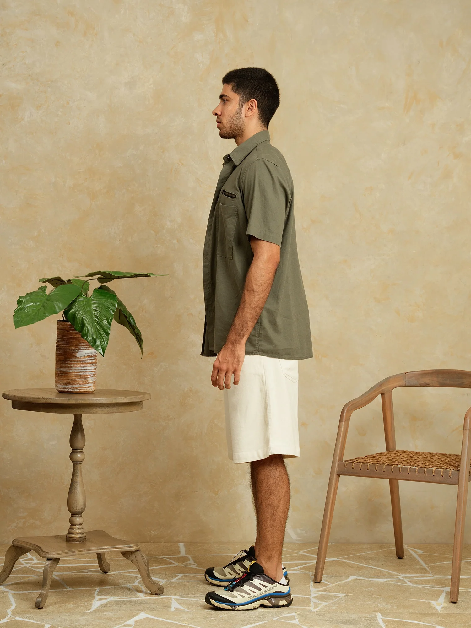 Oversized regular collar shirt - Image 4