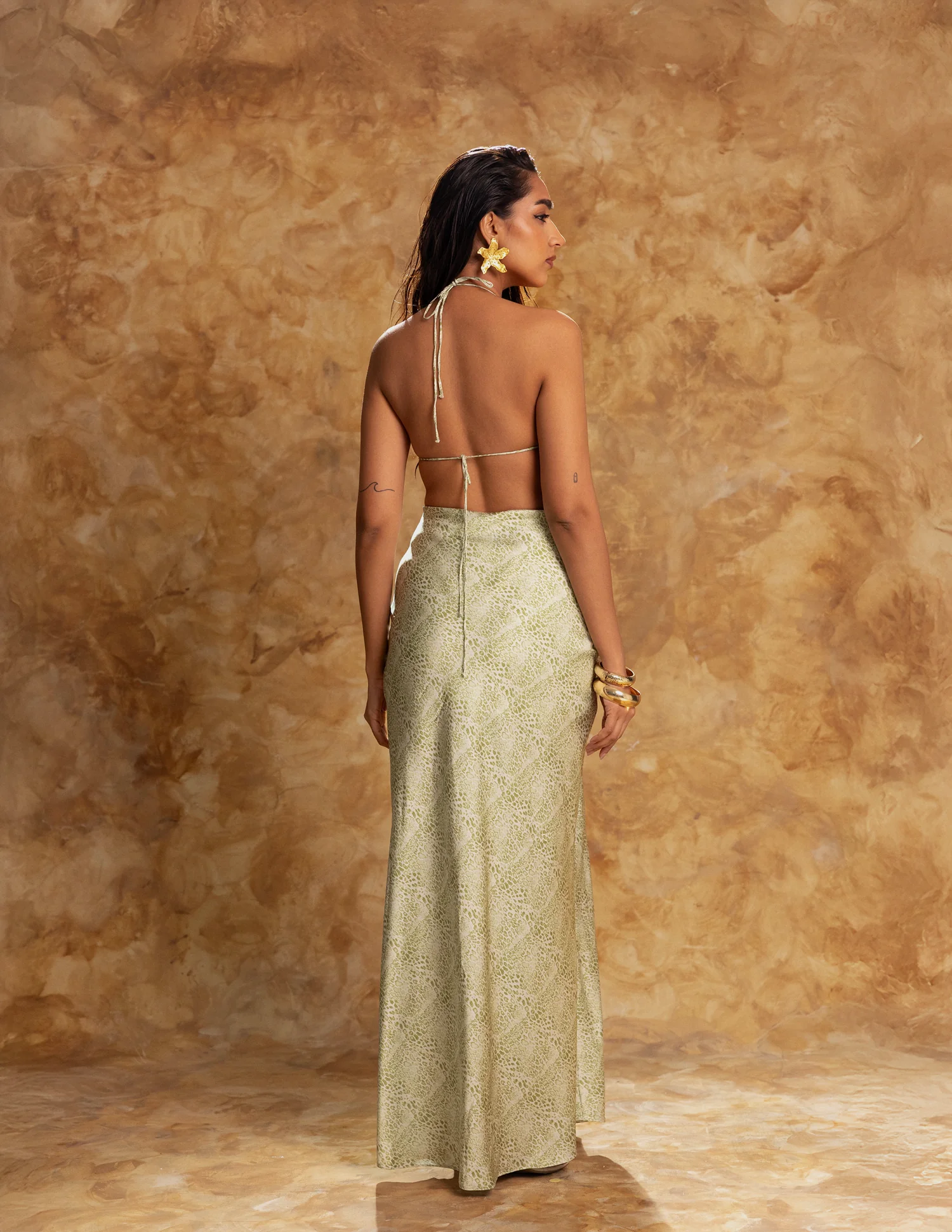 Pearl Detailed Bustier Top - Image 4