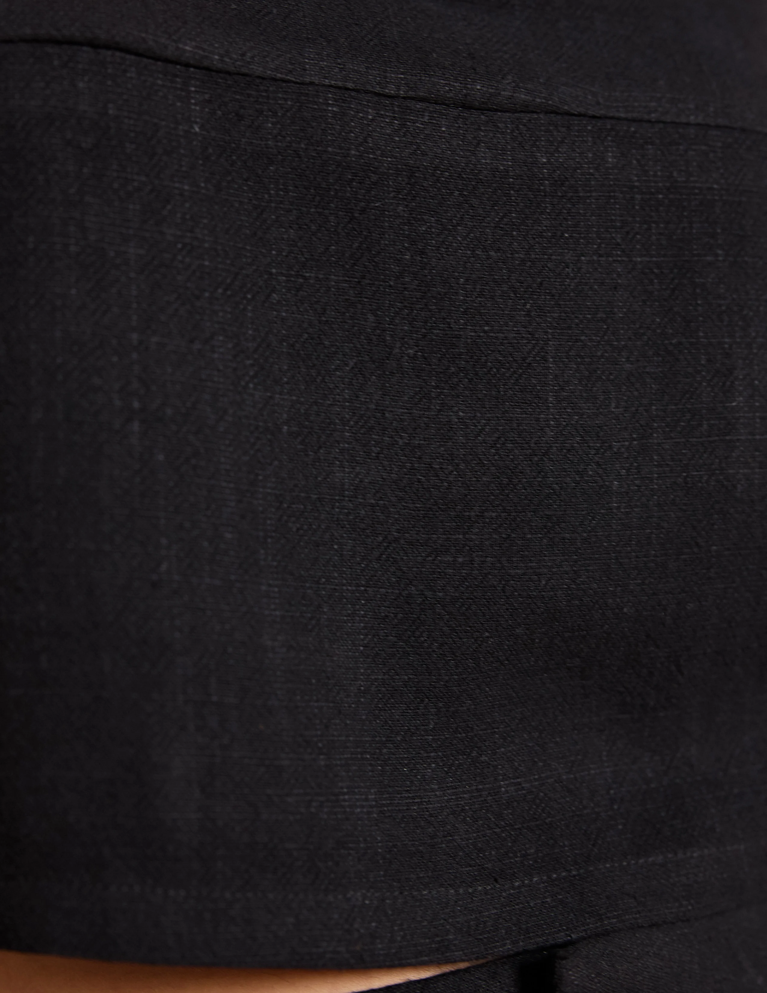 Pleat Detail Wide Leg Pant - Image 2
