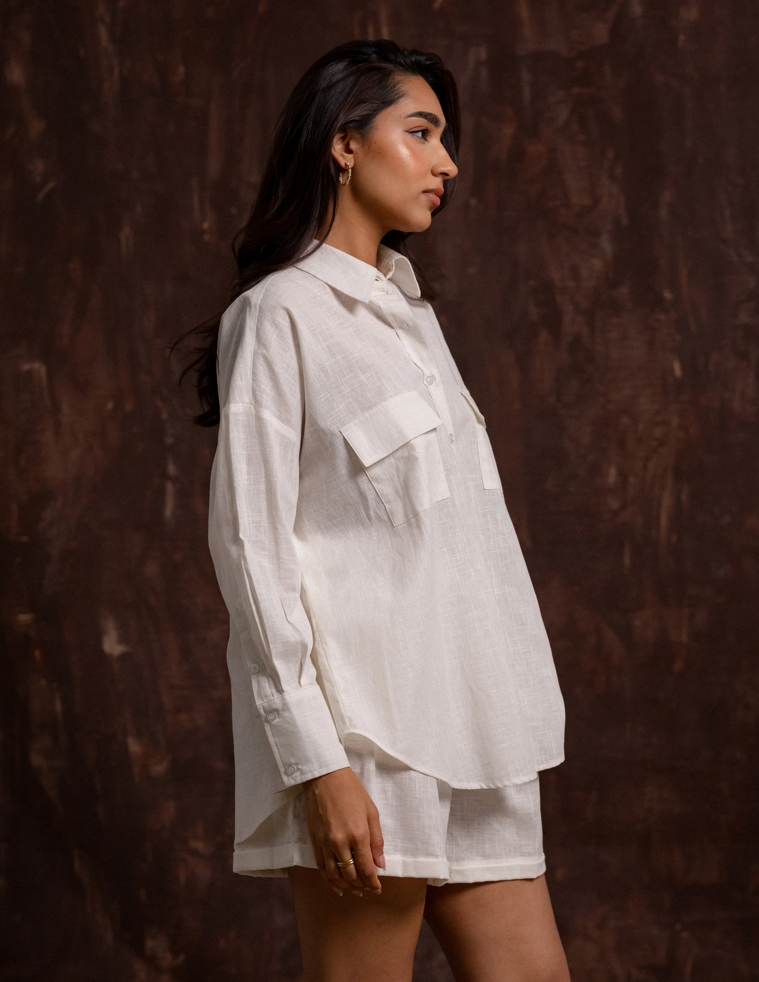 Pocket Detailed Long Sleeved  Top - Image 3
