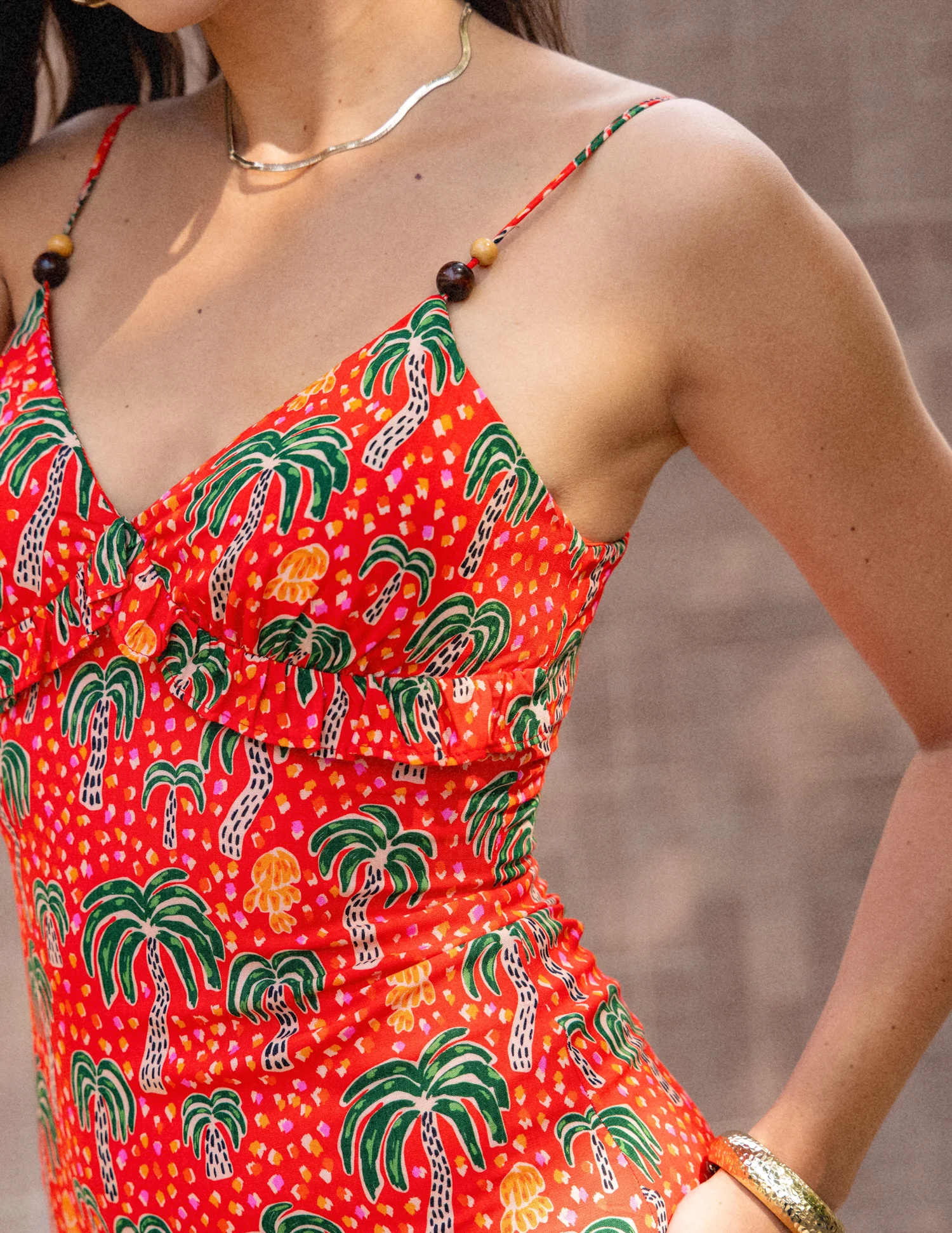 Printed Maxi Dress - Image 2