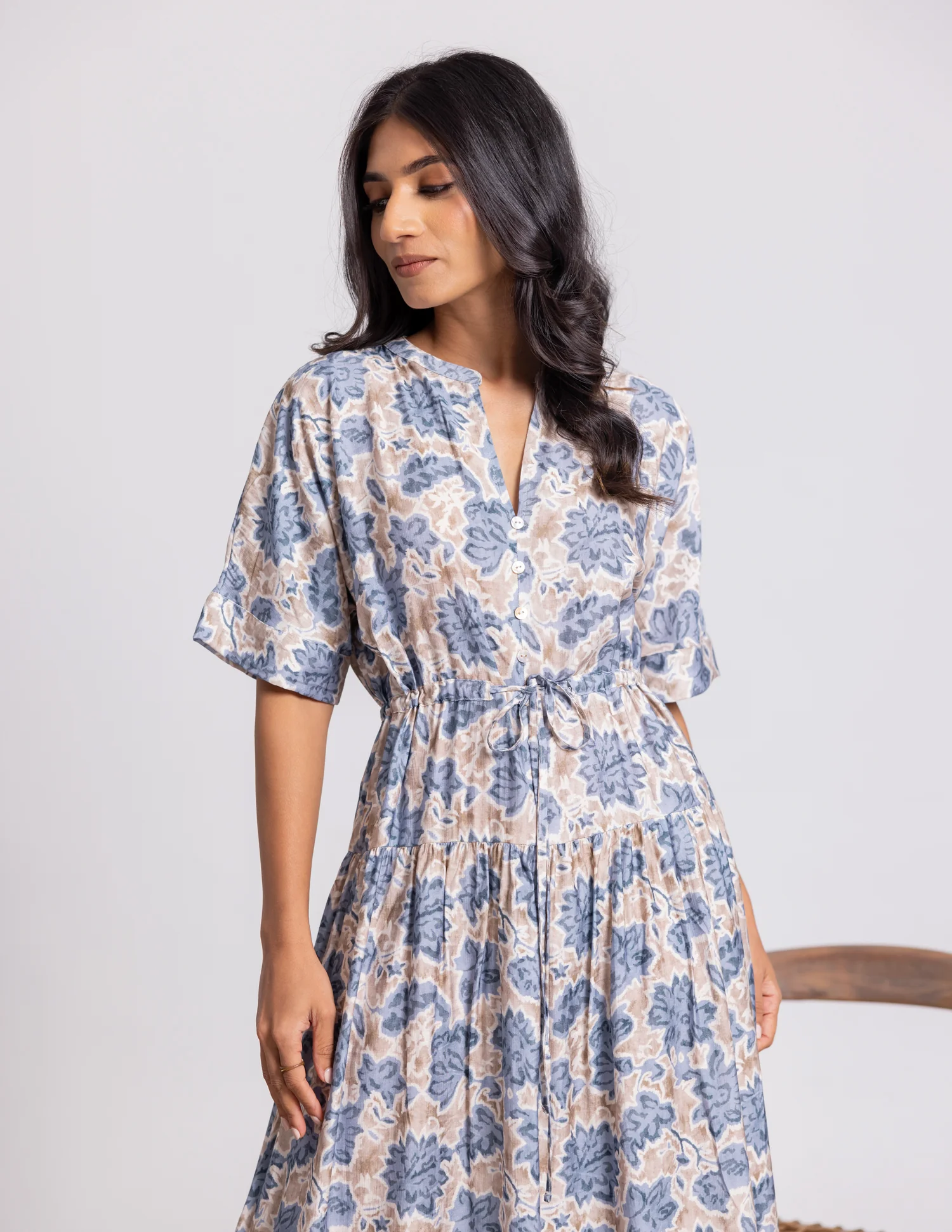 Printed Maxi Dress - Image 2