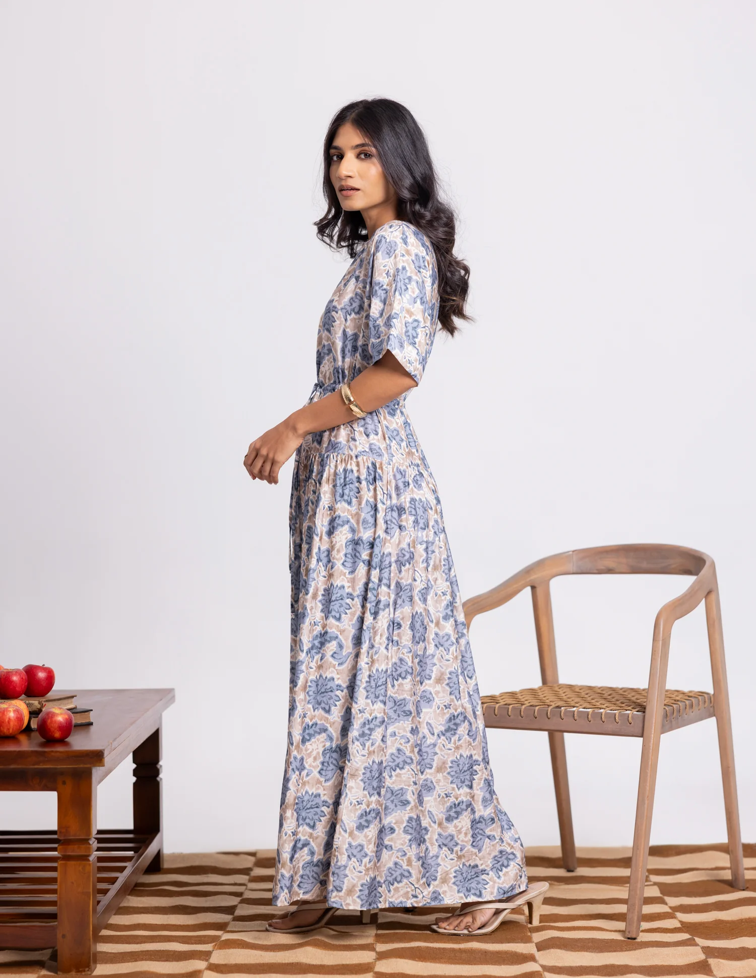 Printed Maxi Dress - Image 4