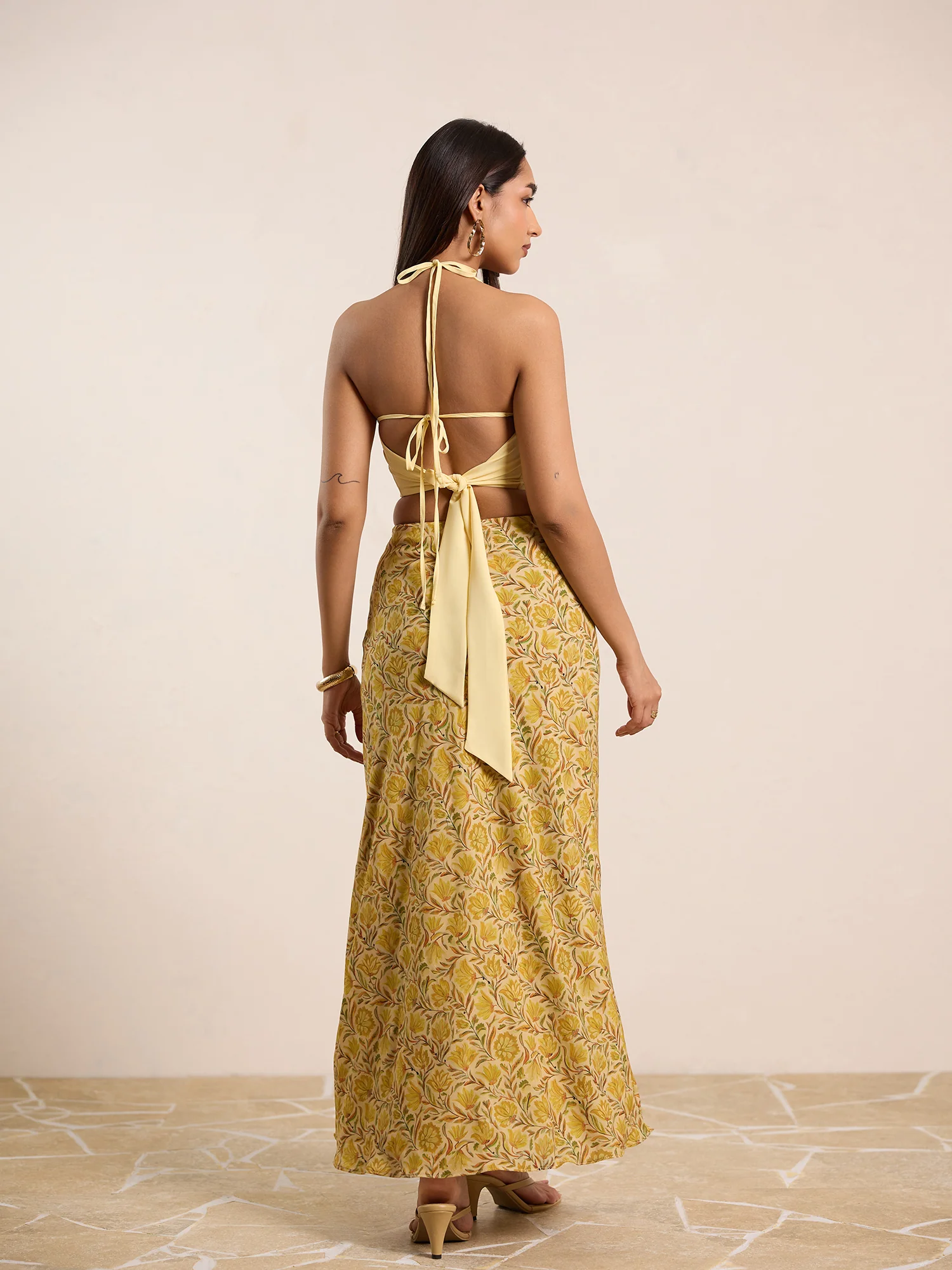 Printed Maxi Skirt - Image 2