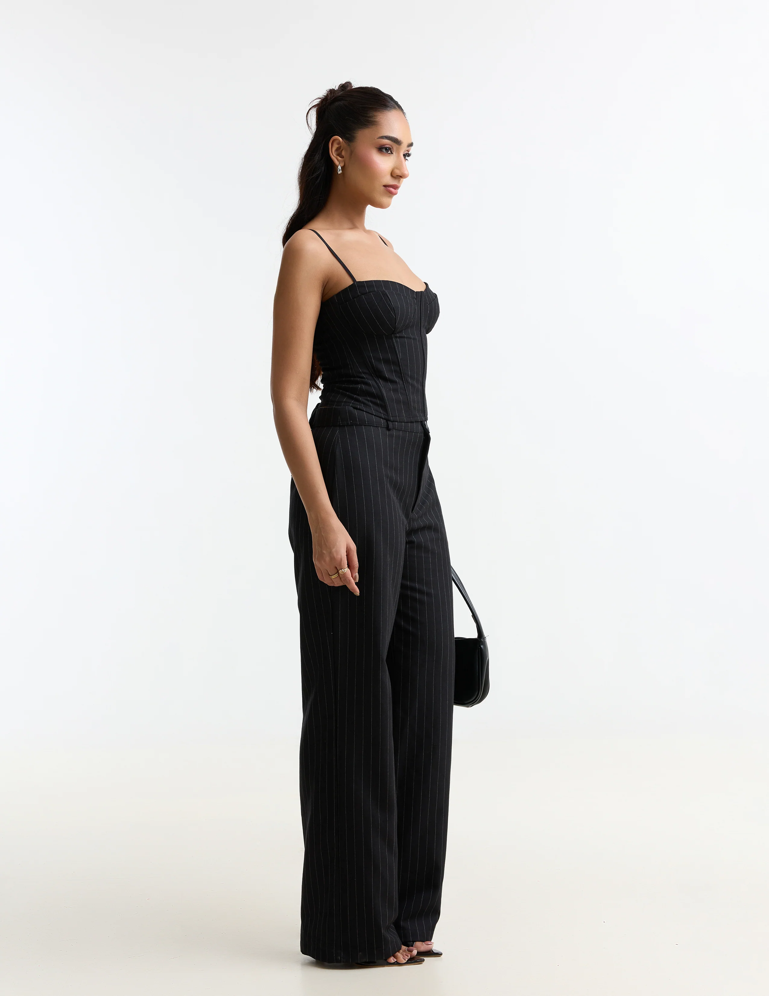 Stripe Printed Straight Leg Pant - Image 3