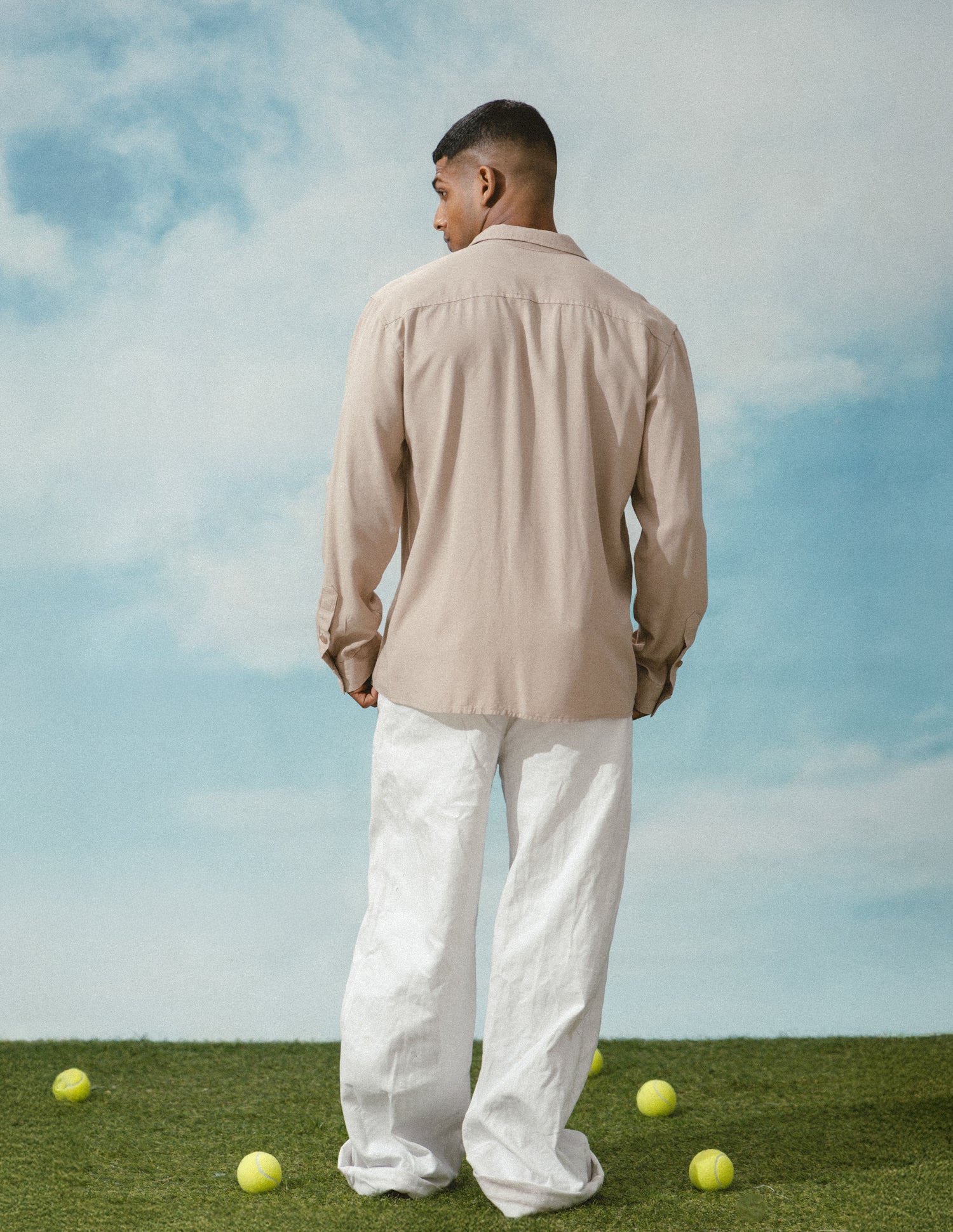 Regular fit camp collar shirt - Image 3