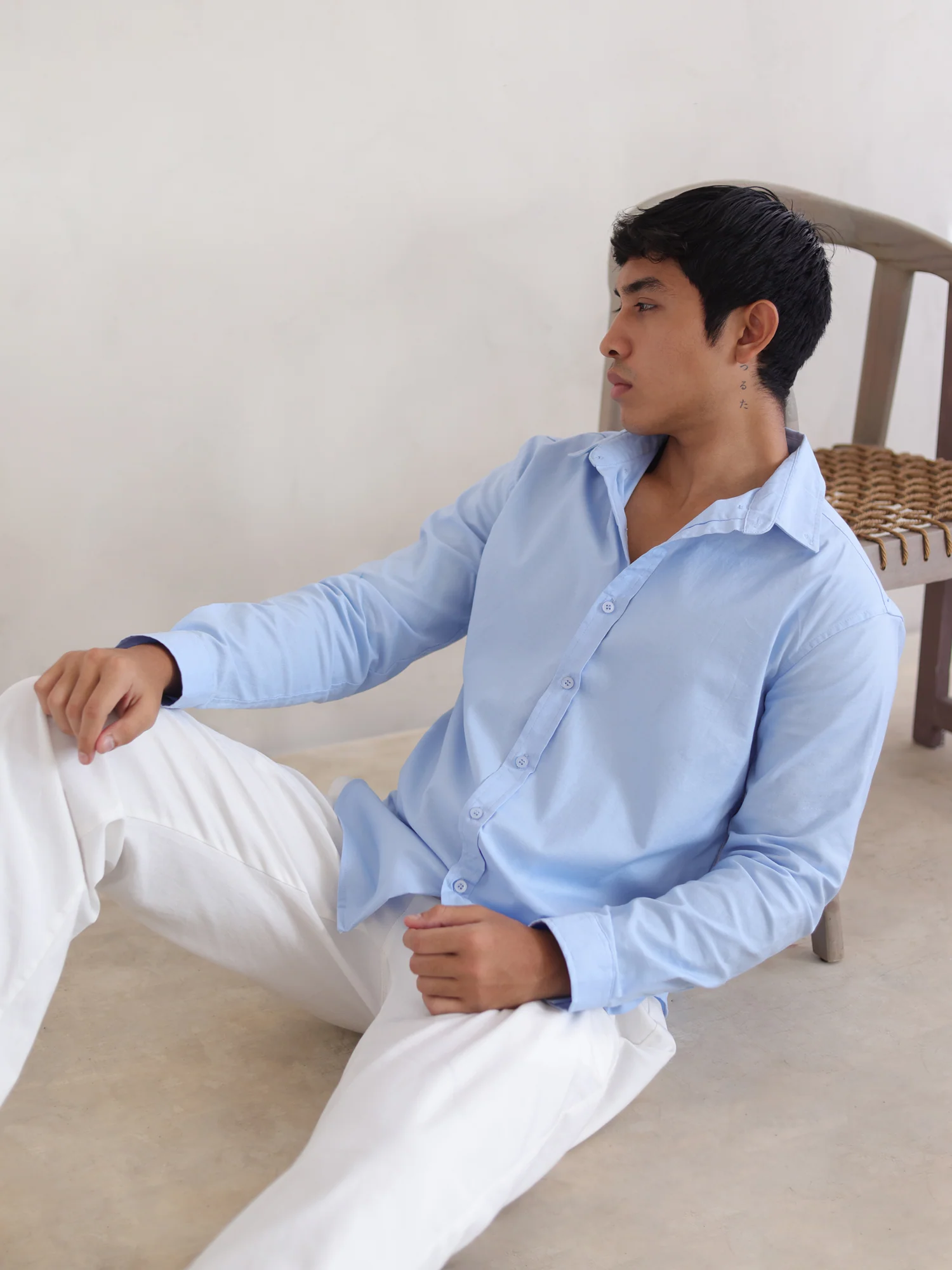 Regular fit L/S regular collar shirt - Image 3