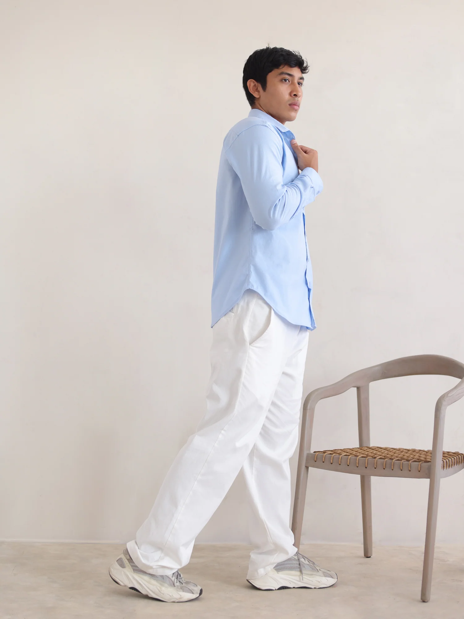 Regular fit L/S regular collar shirt - Image 5