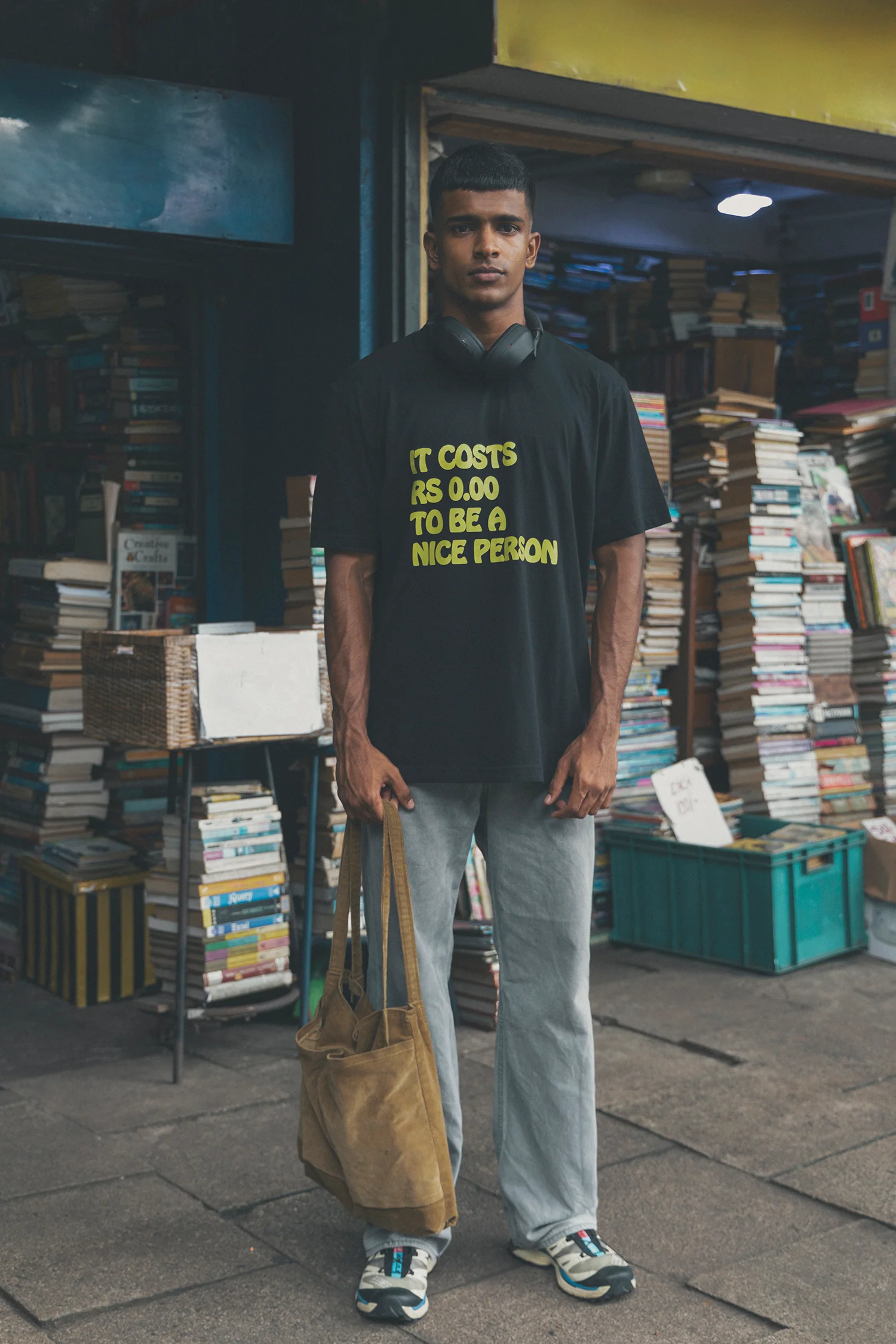 Slogan print t shirt - Image 2