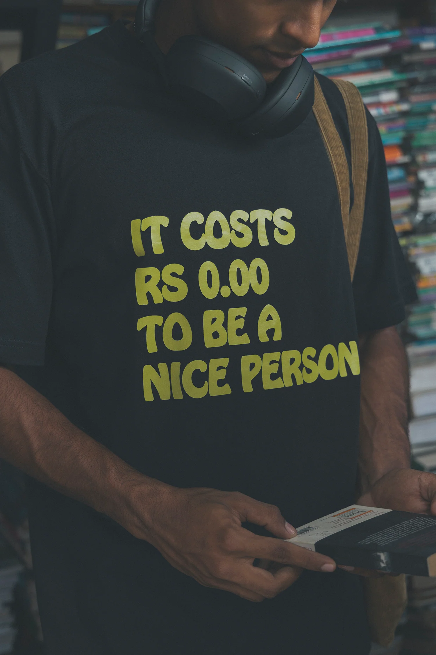 Slogan print t shirt - Image 3