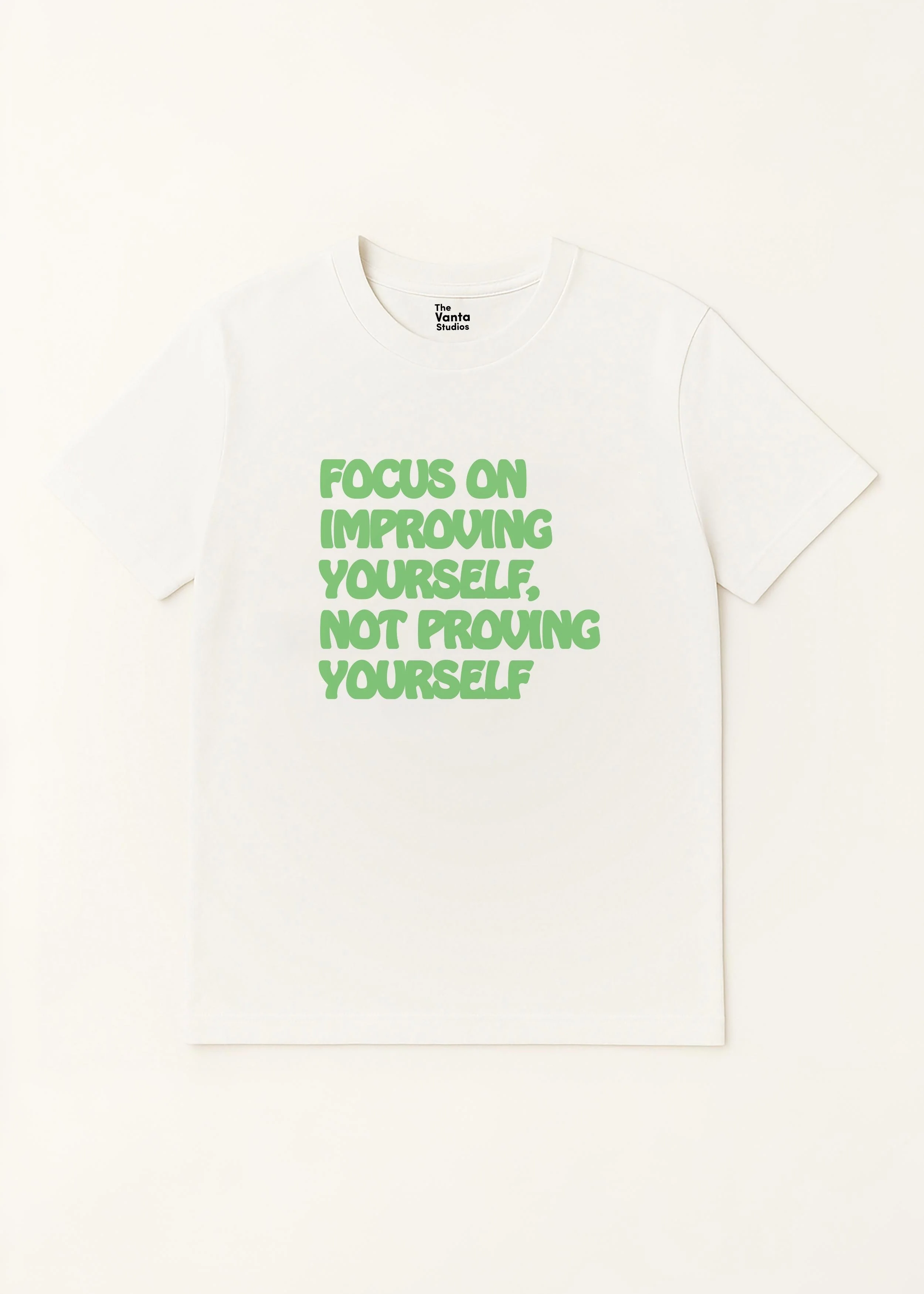 Slogan print t shirt