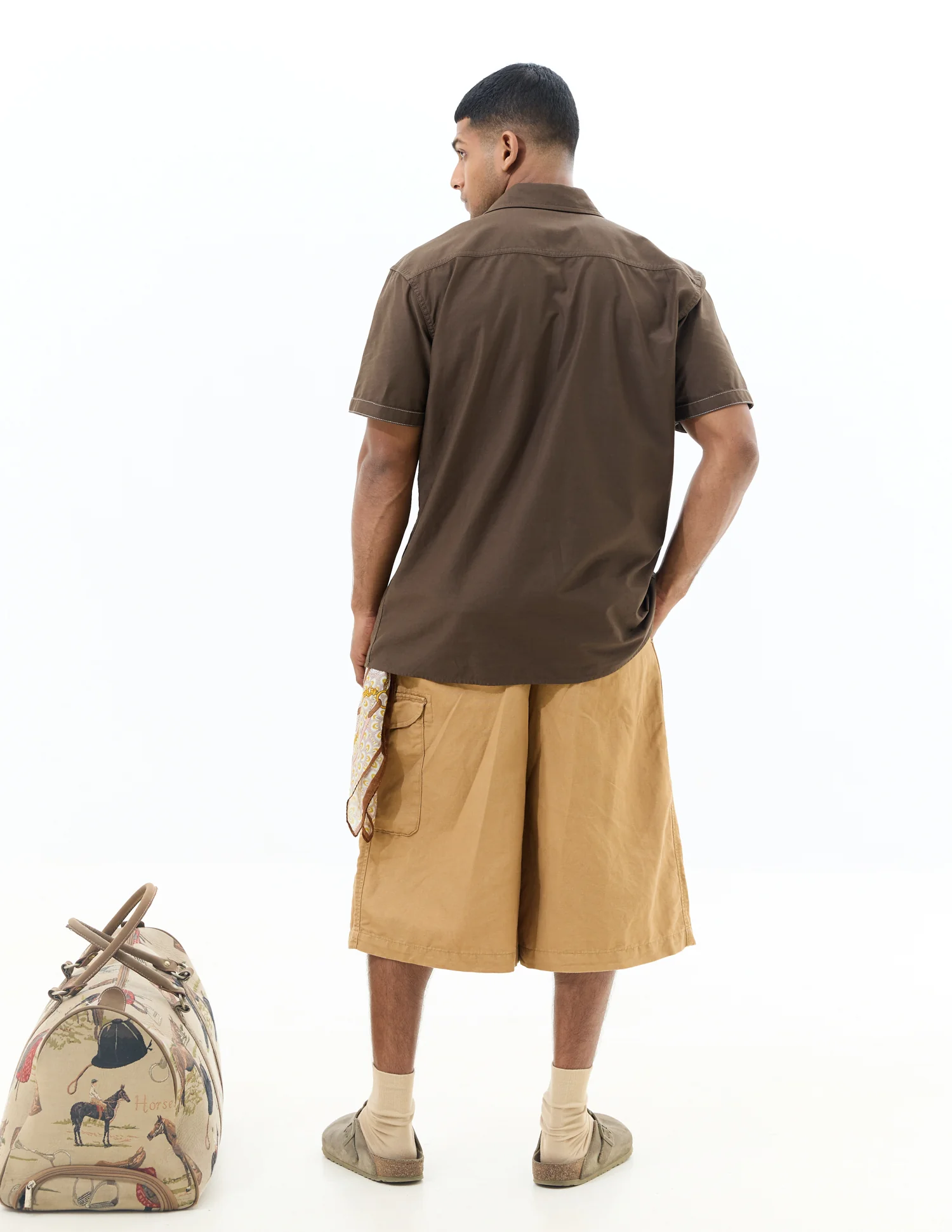 Regular fit stitch detail shirt - Image 3