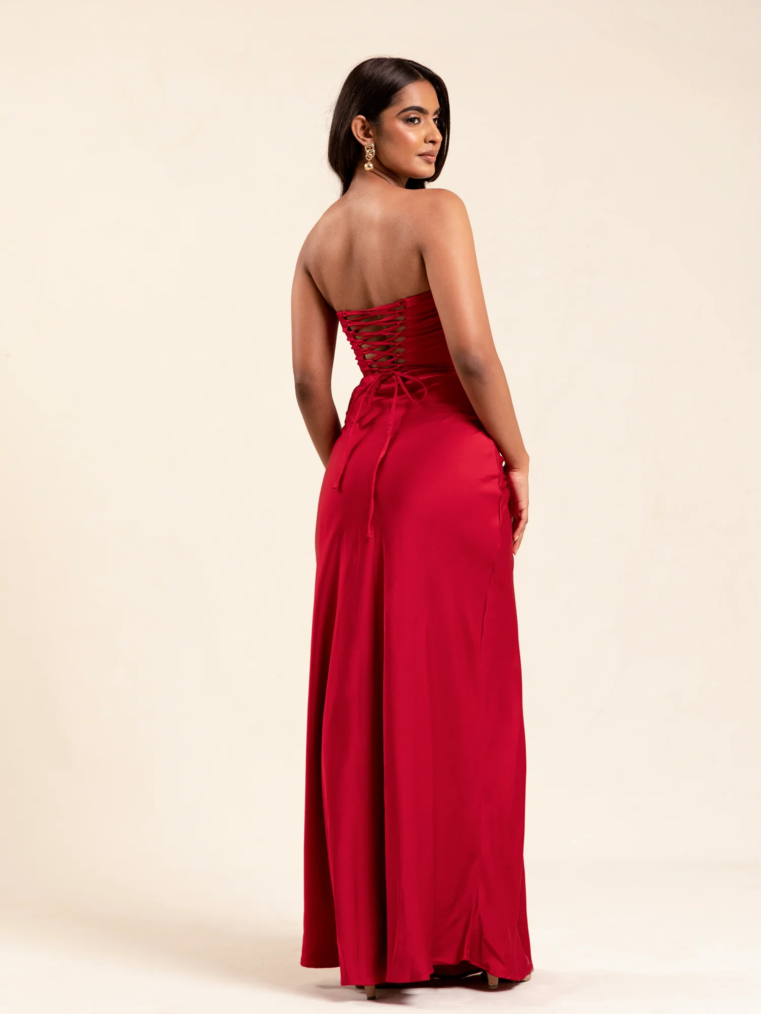 Ruched Detailed Maxi Skirt - Image 3