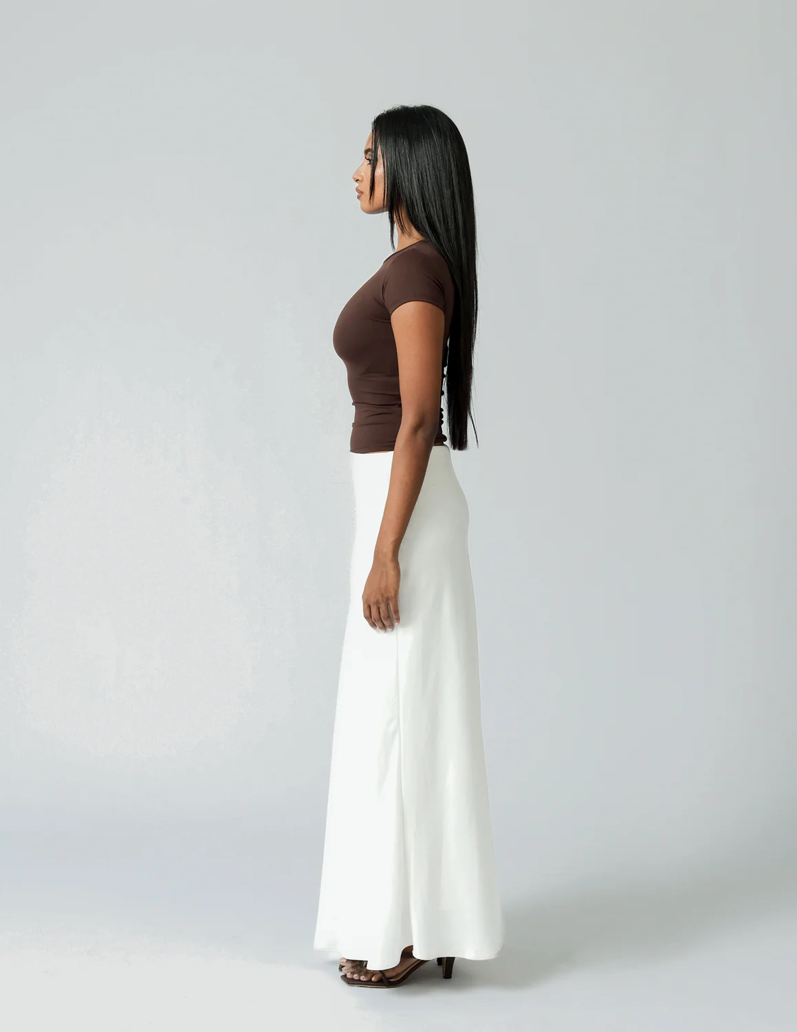 Rue High Neck Fitted Top - Image 3