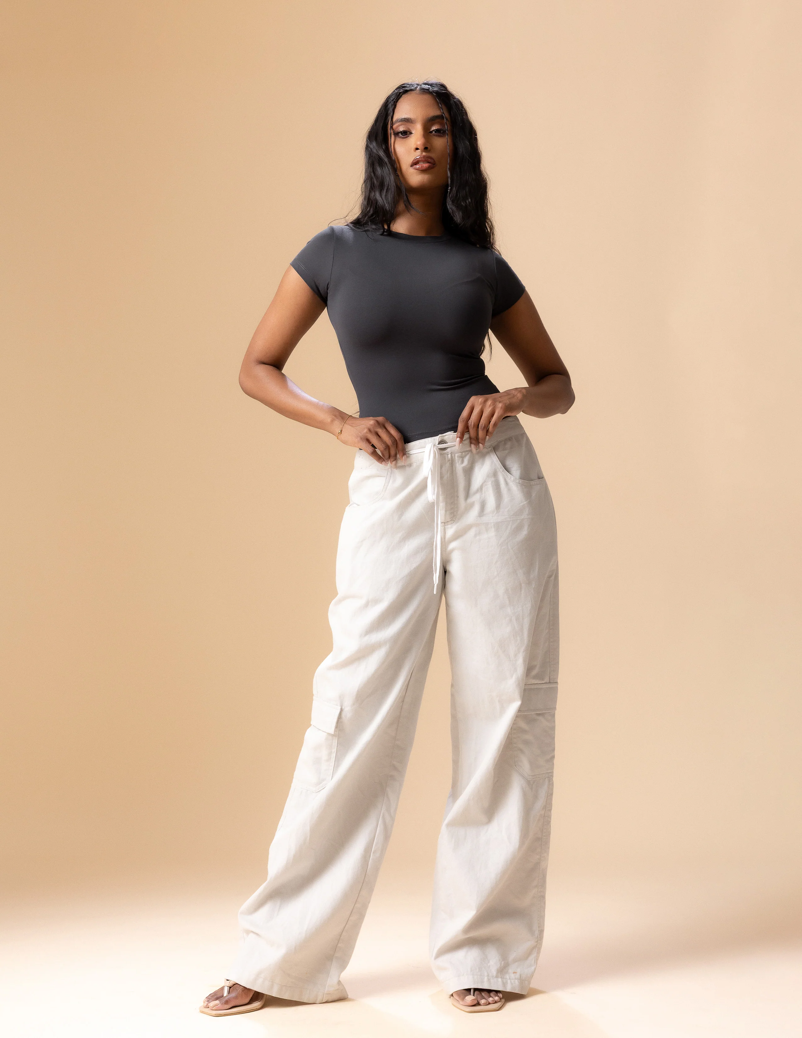 Rue High Neck Fitted Top - Image 4