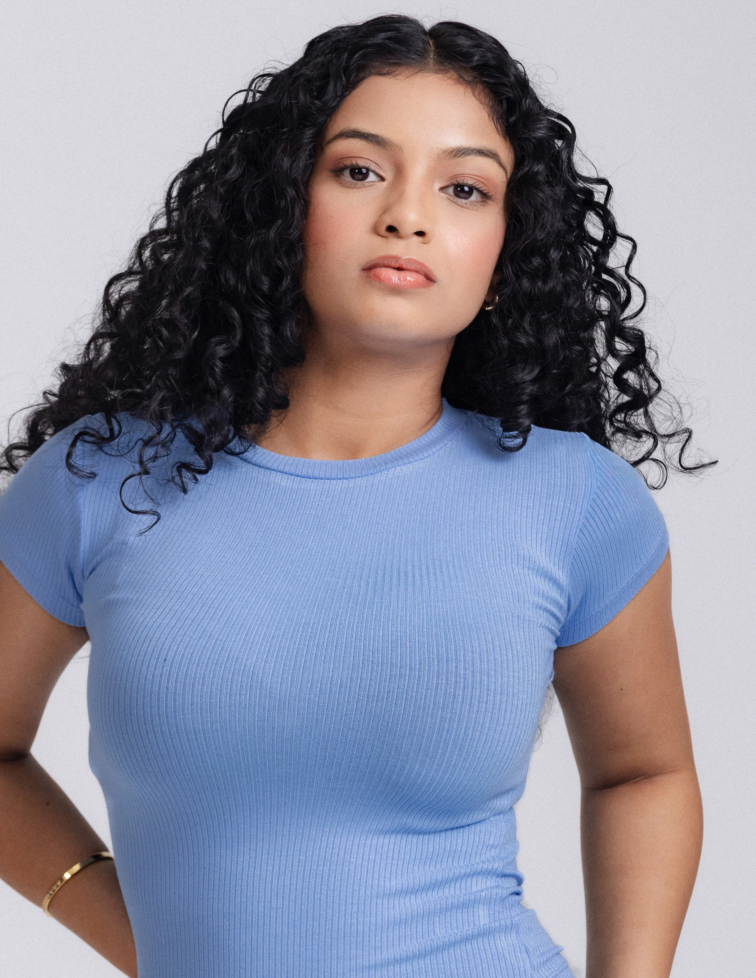 Rue High Neck Fitted Top - Image 4