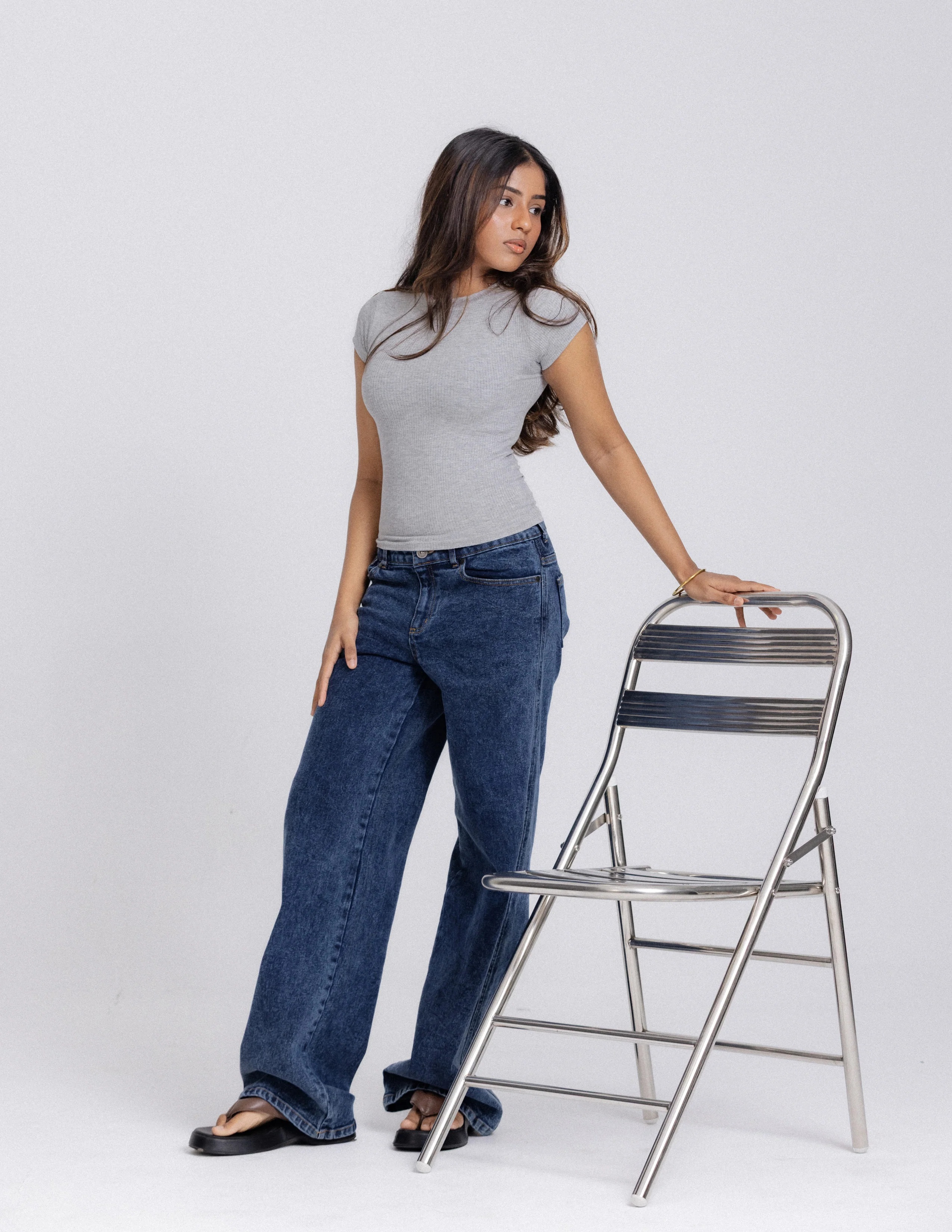 Rue High Neck Fitted Top - Image 4