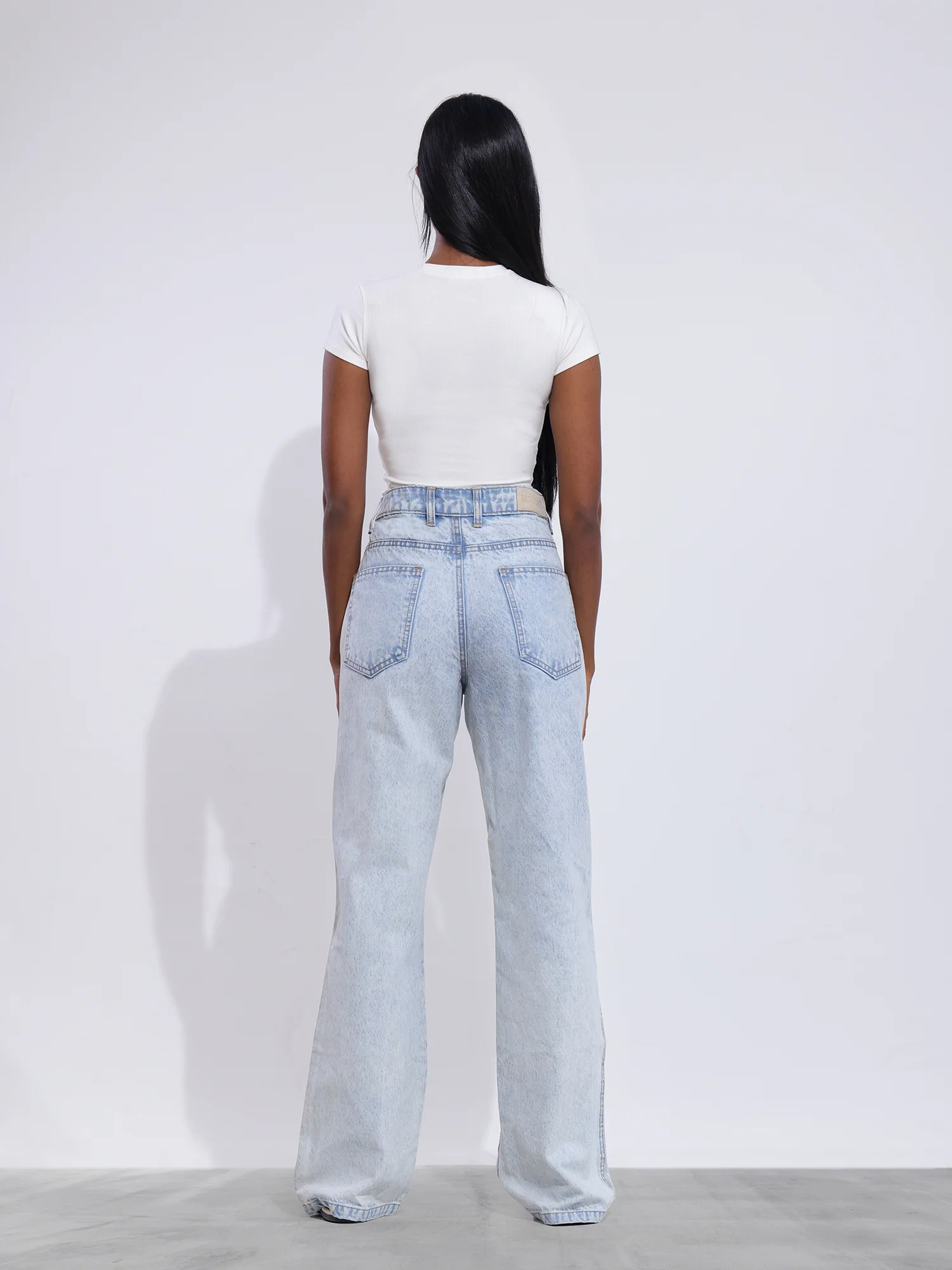 Rue High Neck Fitted Top - Image 3