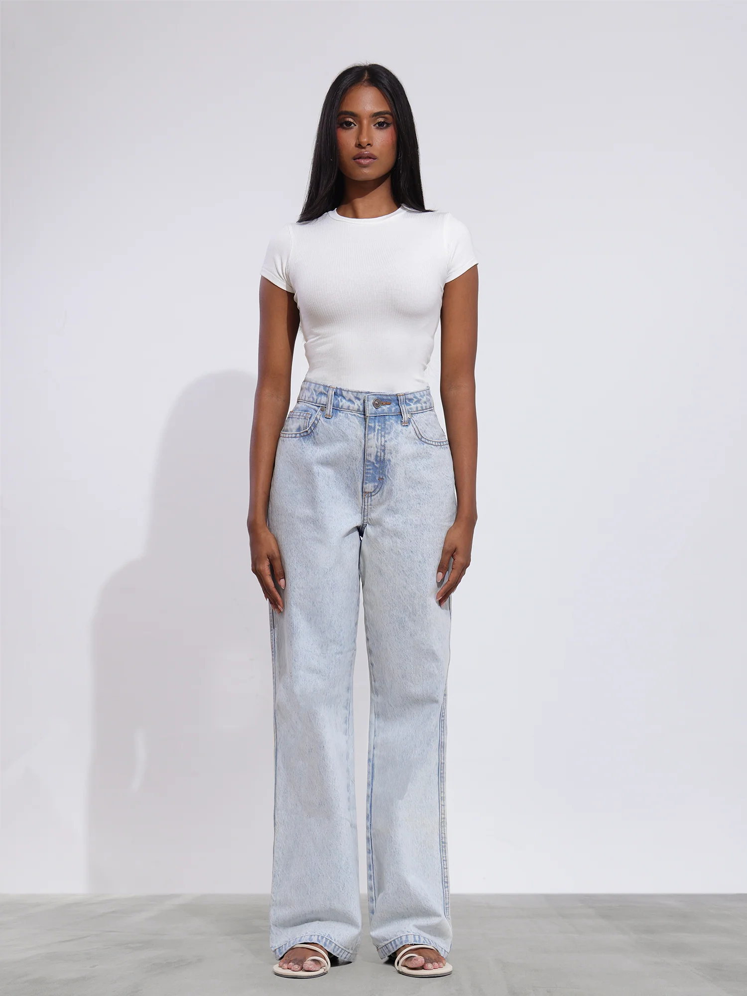 Rue High Neck Fitted Top - Image 4