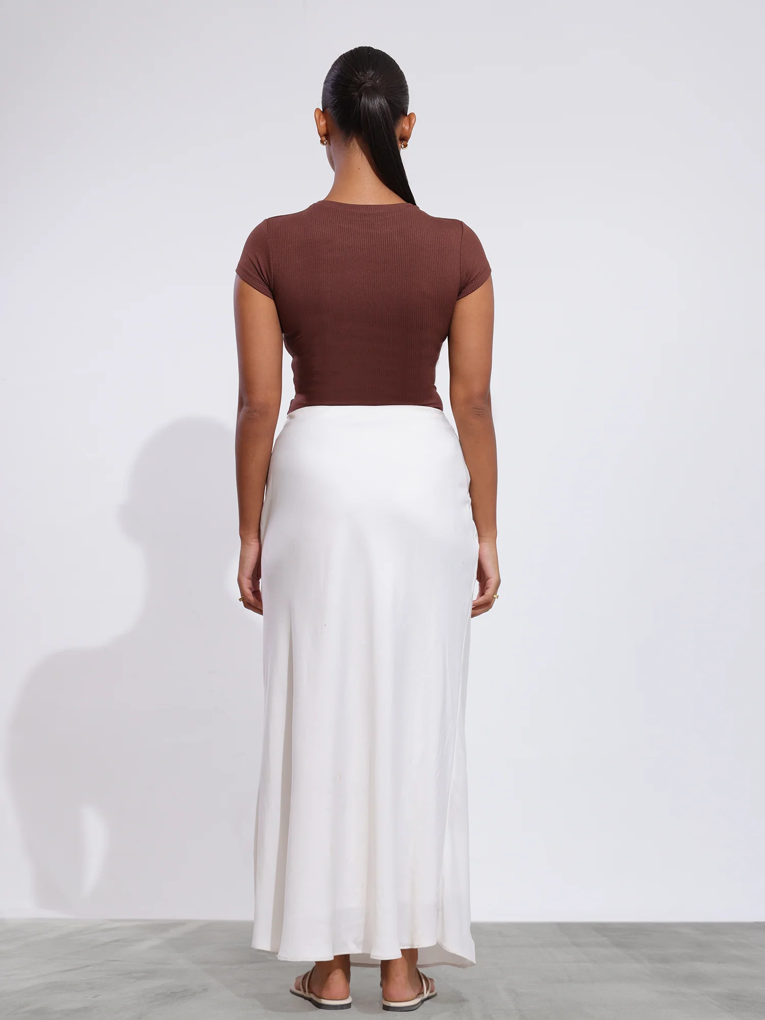 Rue High Neck Fitted Top - Image 3