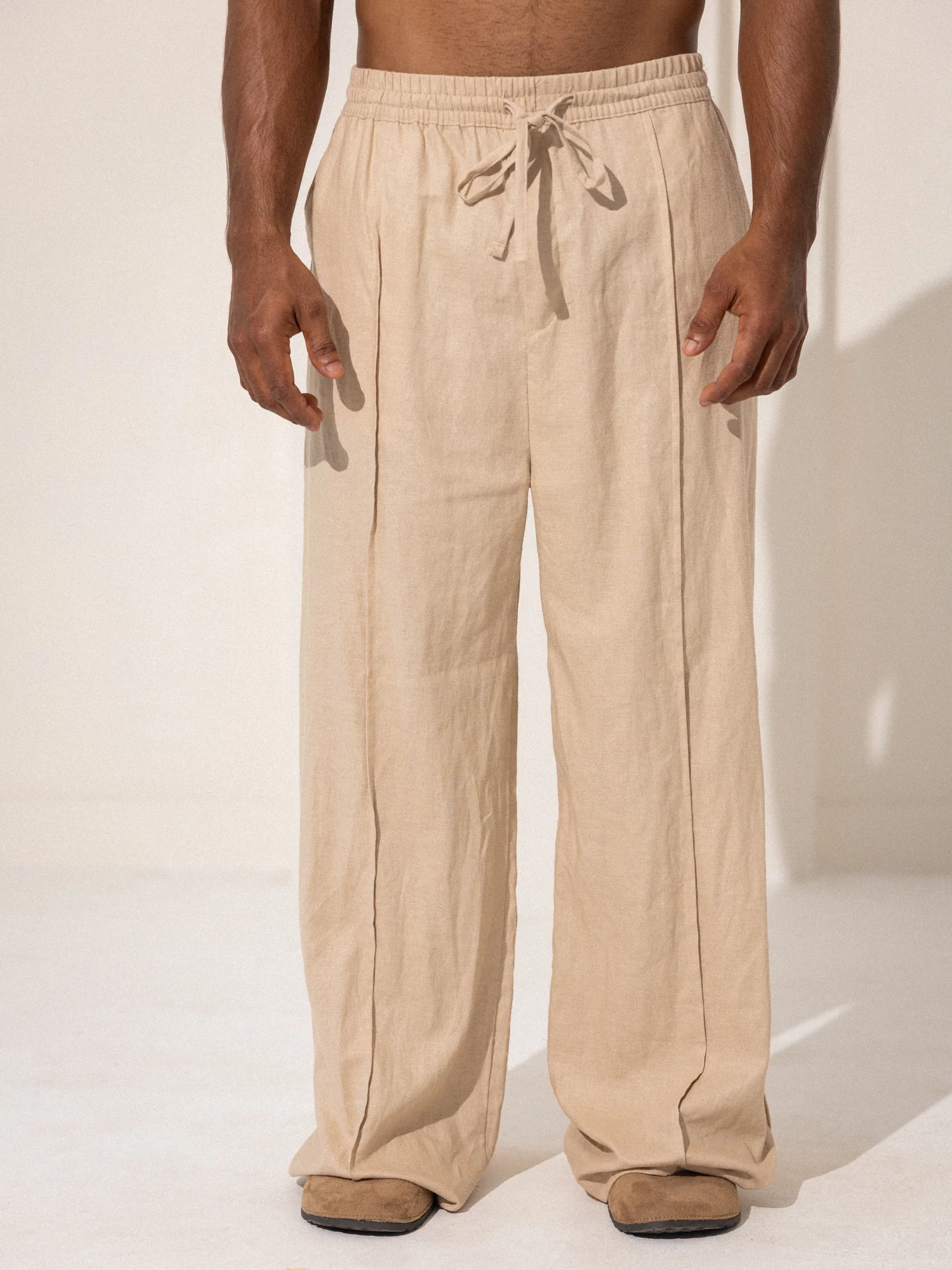 Seam detail drawstring pant - Image 3