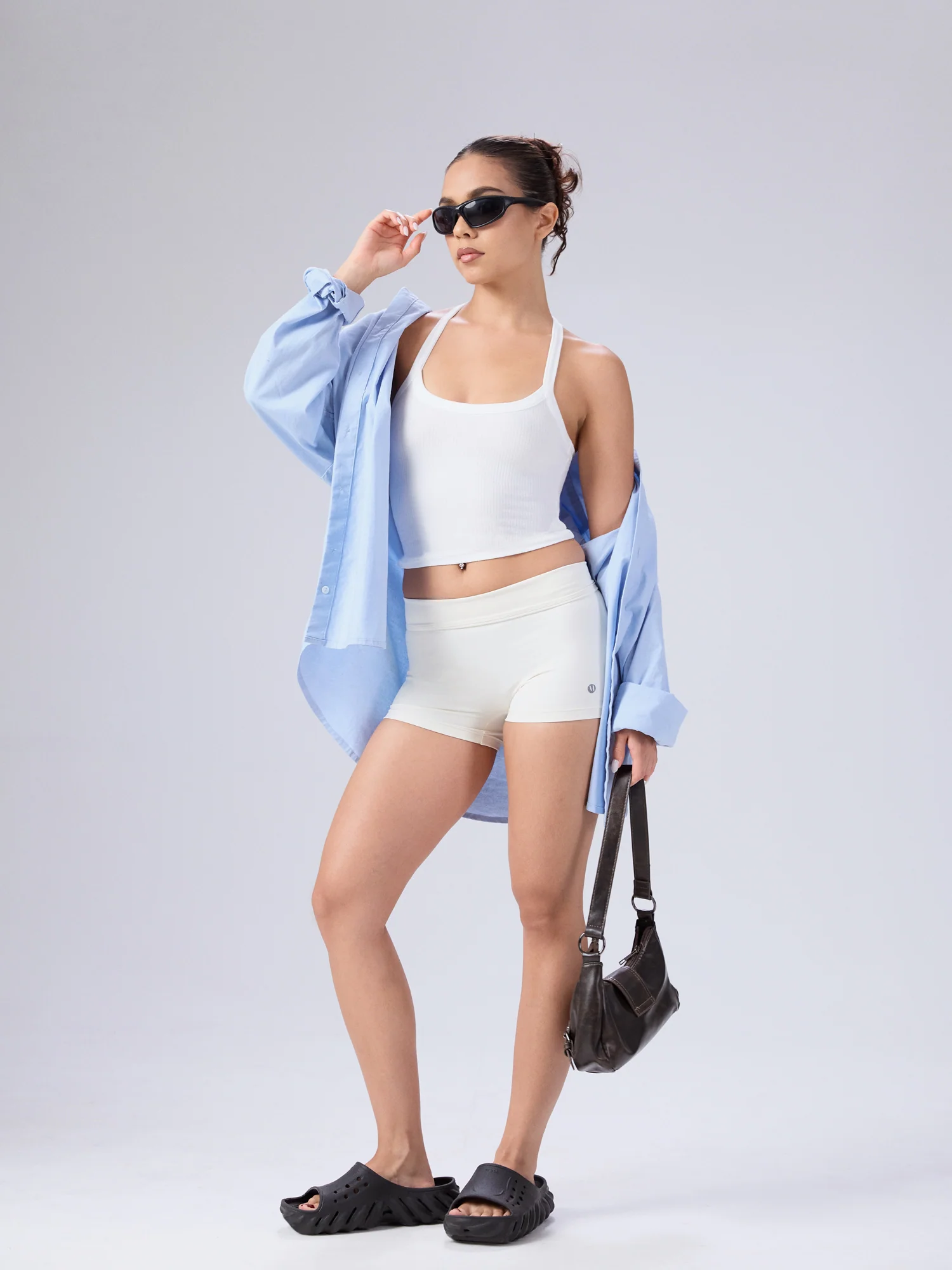 Shae Halter Neck Sleeveless Fitted Top