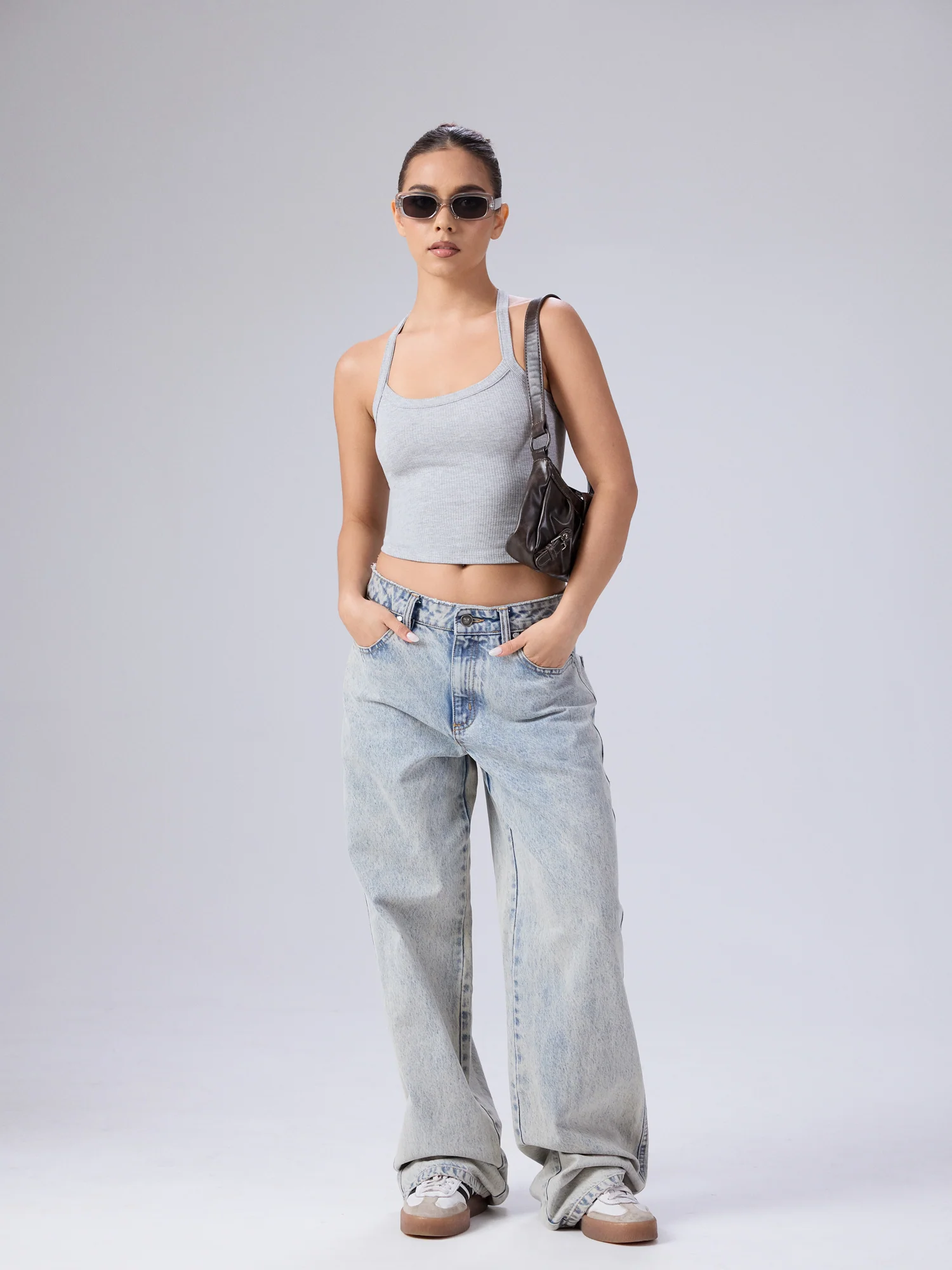 Shae Halter Neck Sleeveless Fitted Top