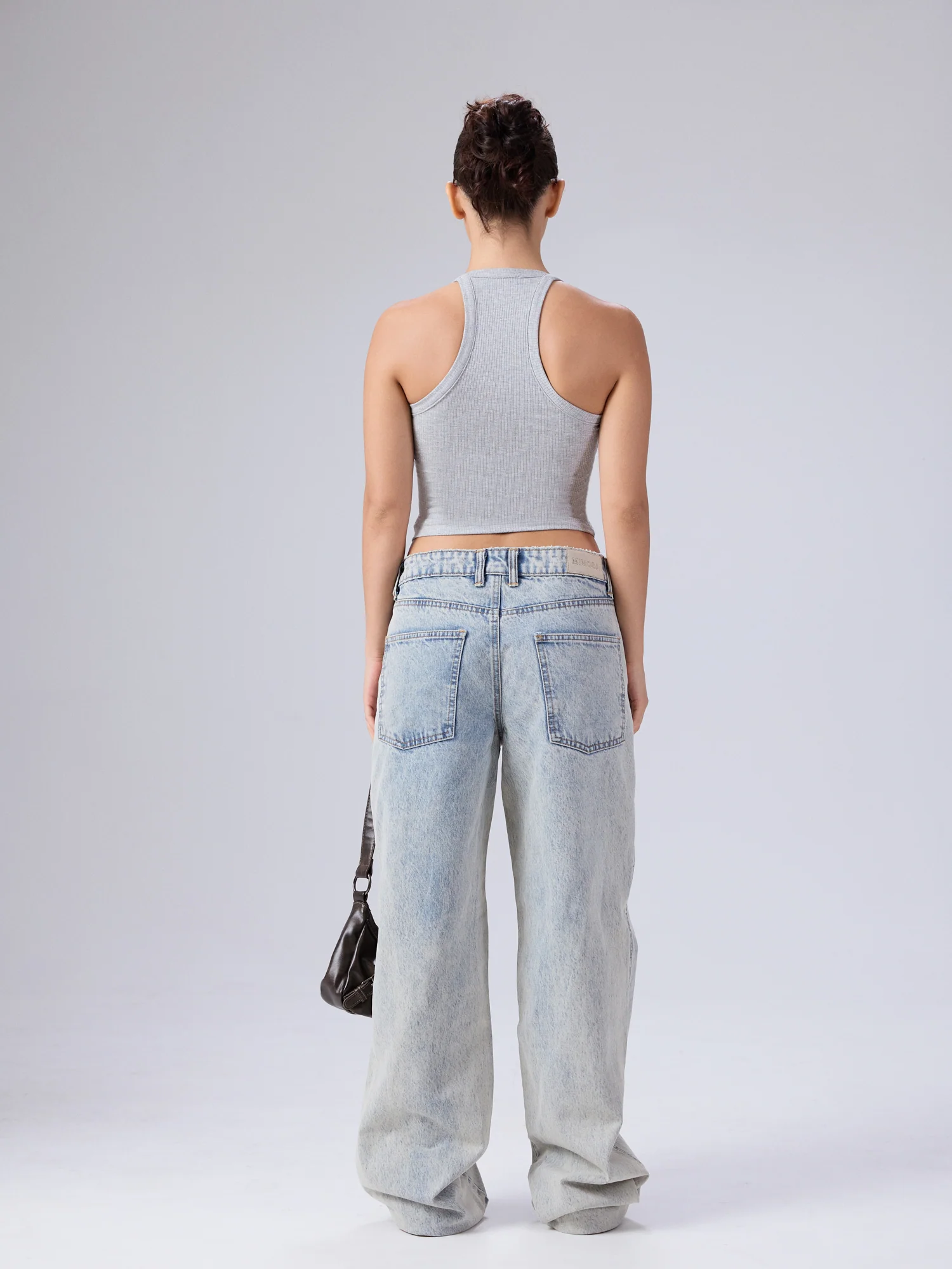 Shae Halter Neck Sleeveless Fitted Top - Image 3