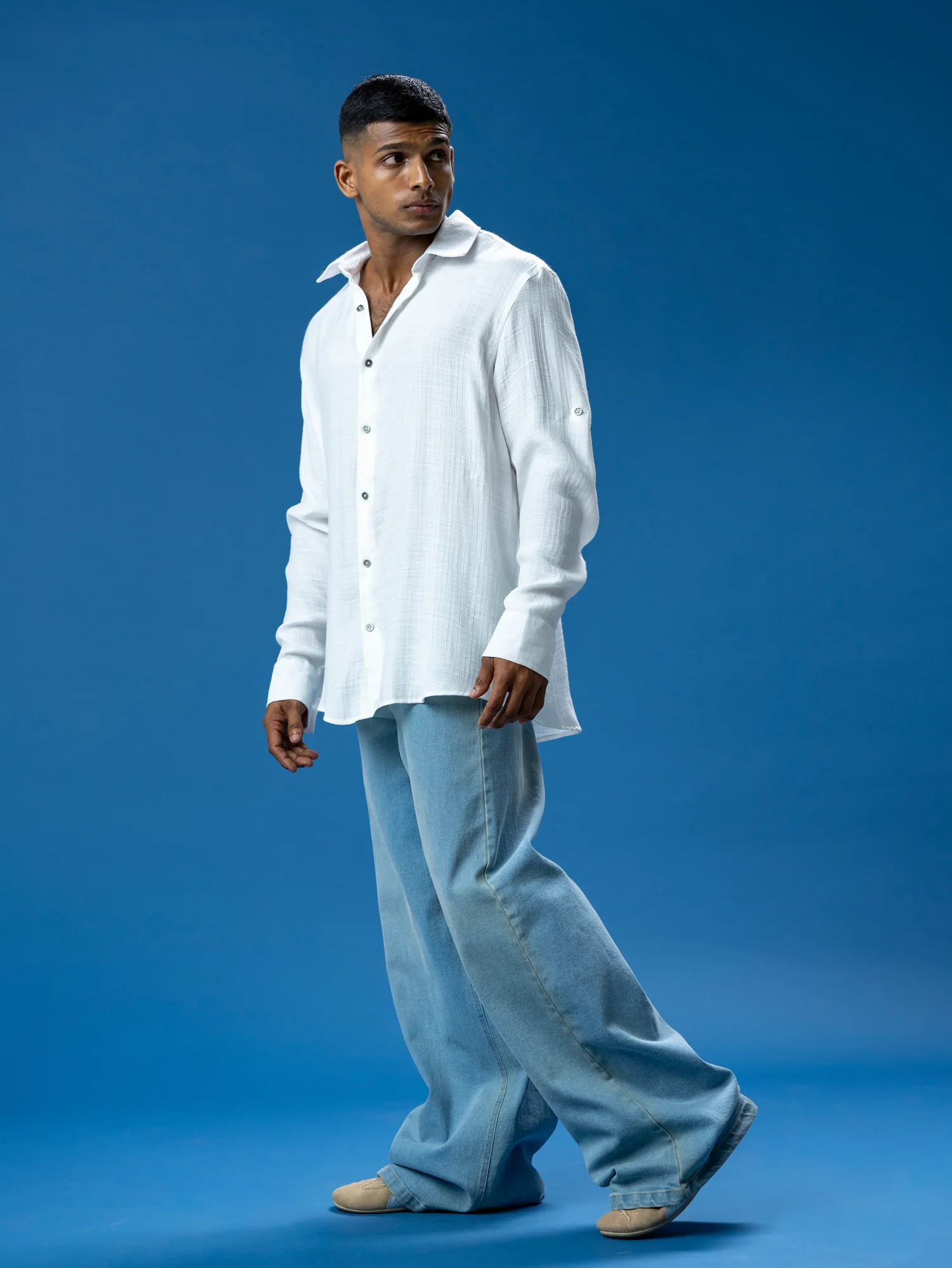 Sleeve tab detailed shirt - Image 4