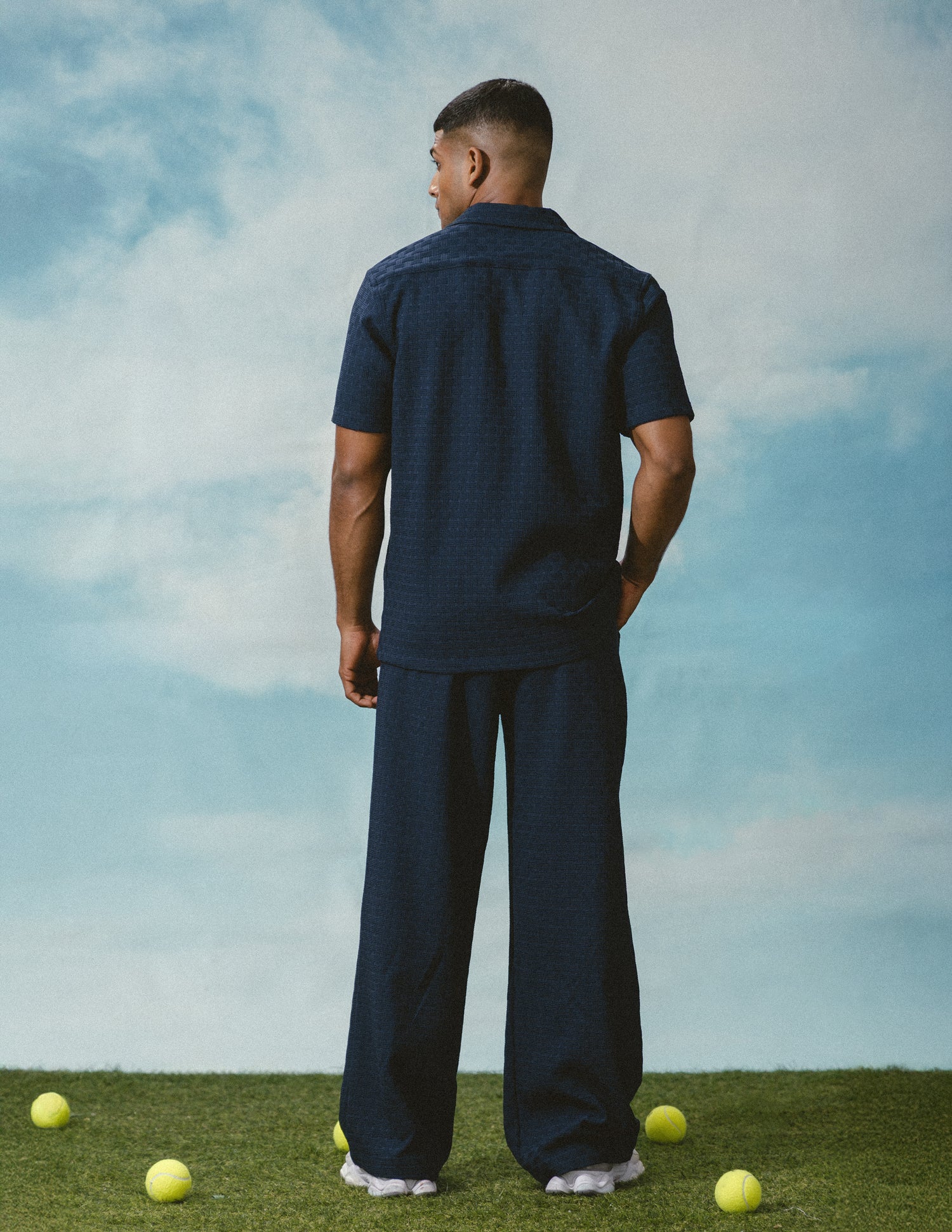 Slim fit half placket shirt - Image 3