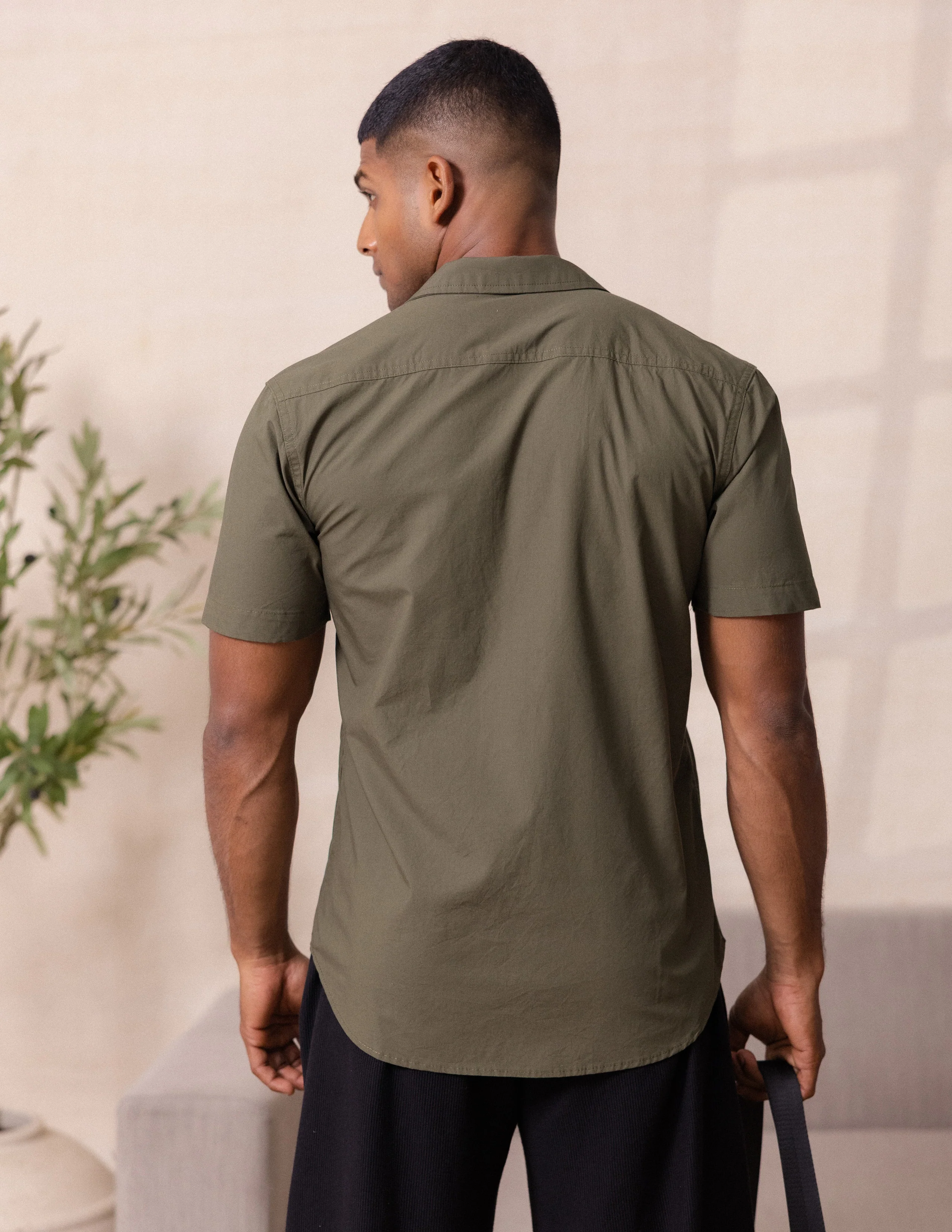 Slim fit short sleeve shirt - Image 3