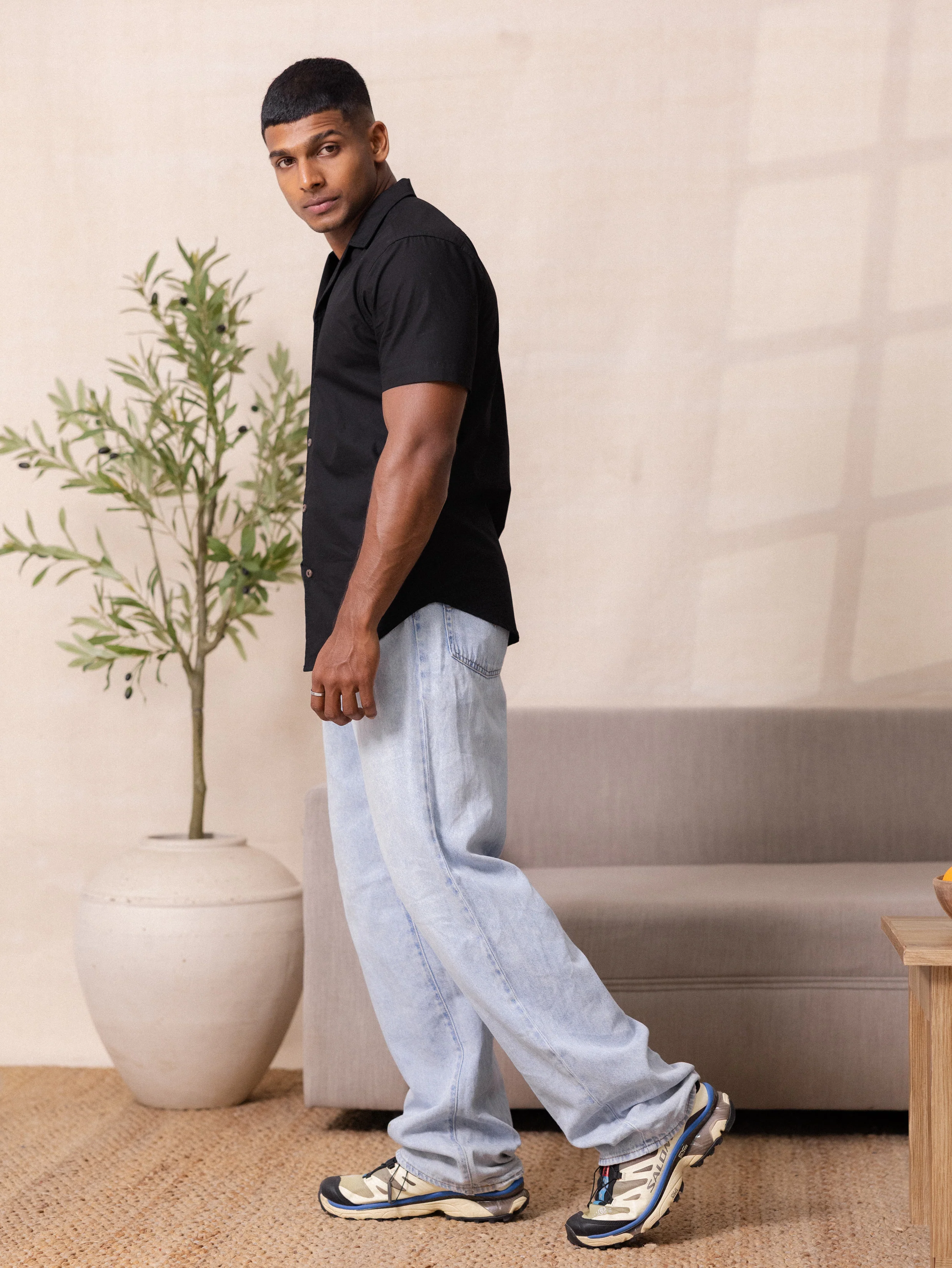 Slim fit short sleeve shirt - Image 4