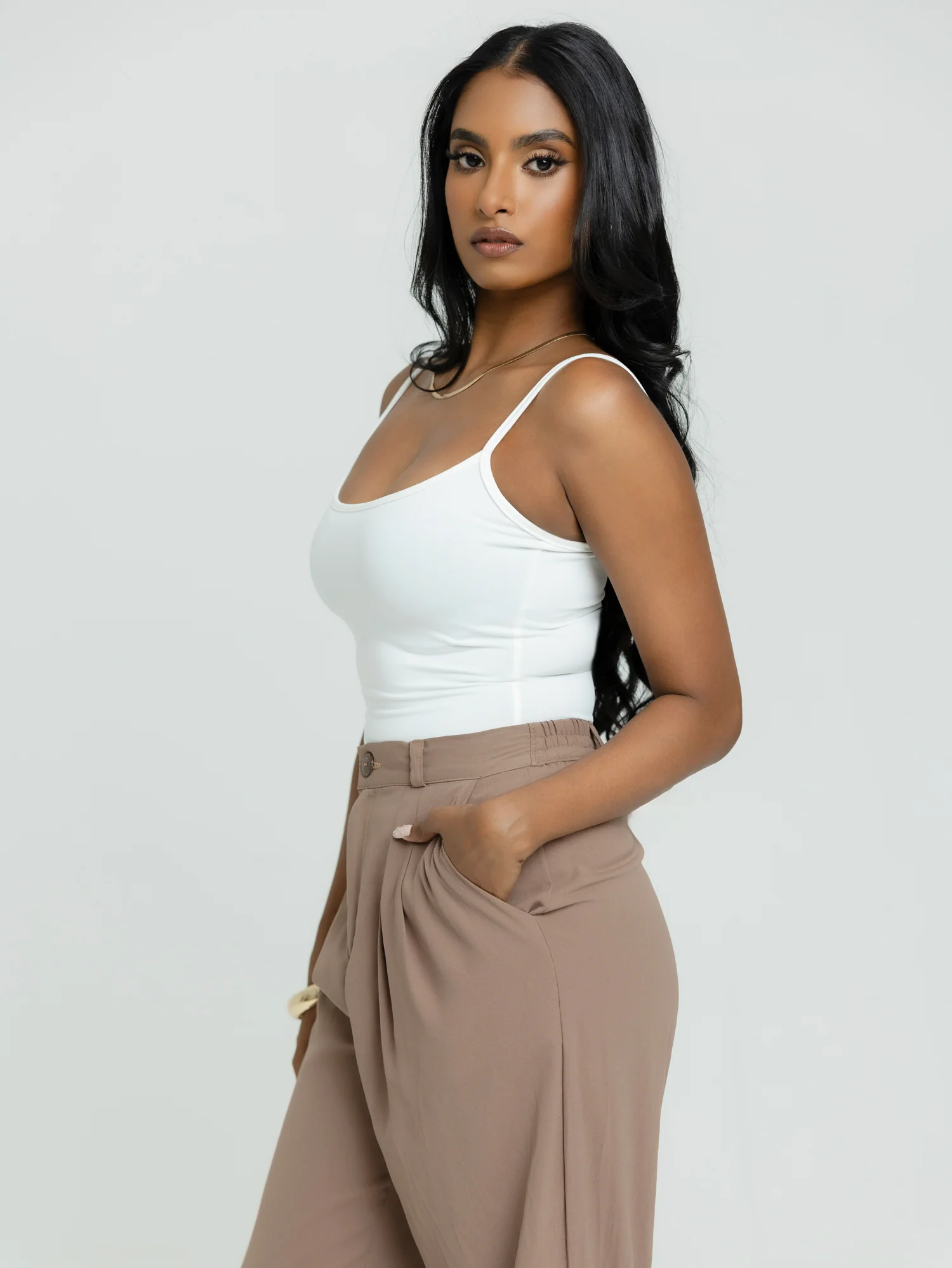Sofia Fitted Cami Top - Image 4