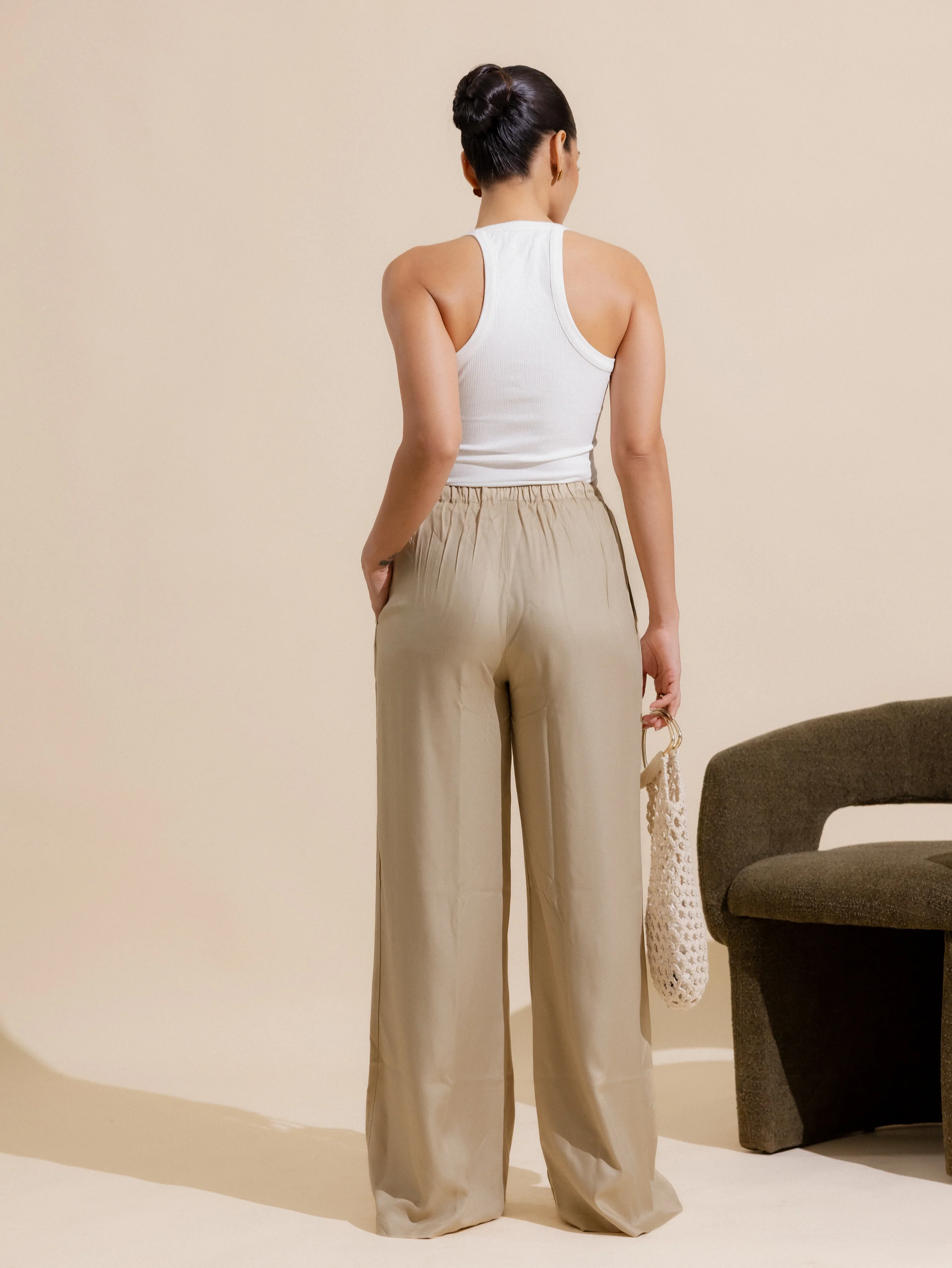 Straight Leg Drawstring Pant - Image 4