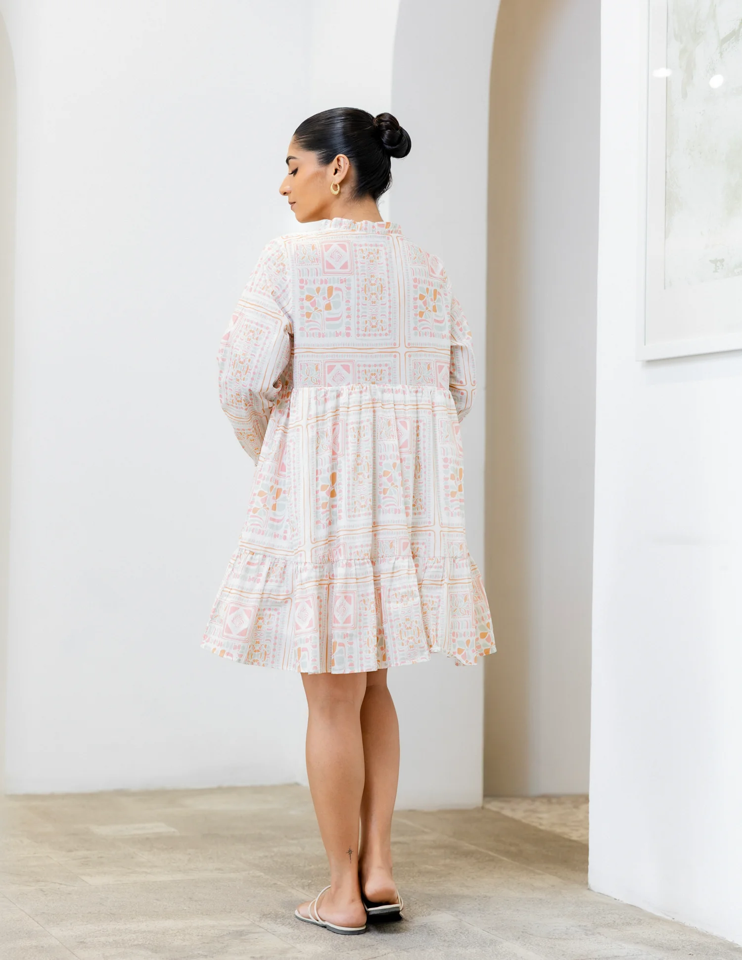 Tassel Detail Mini Dress - Image 3