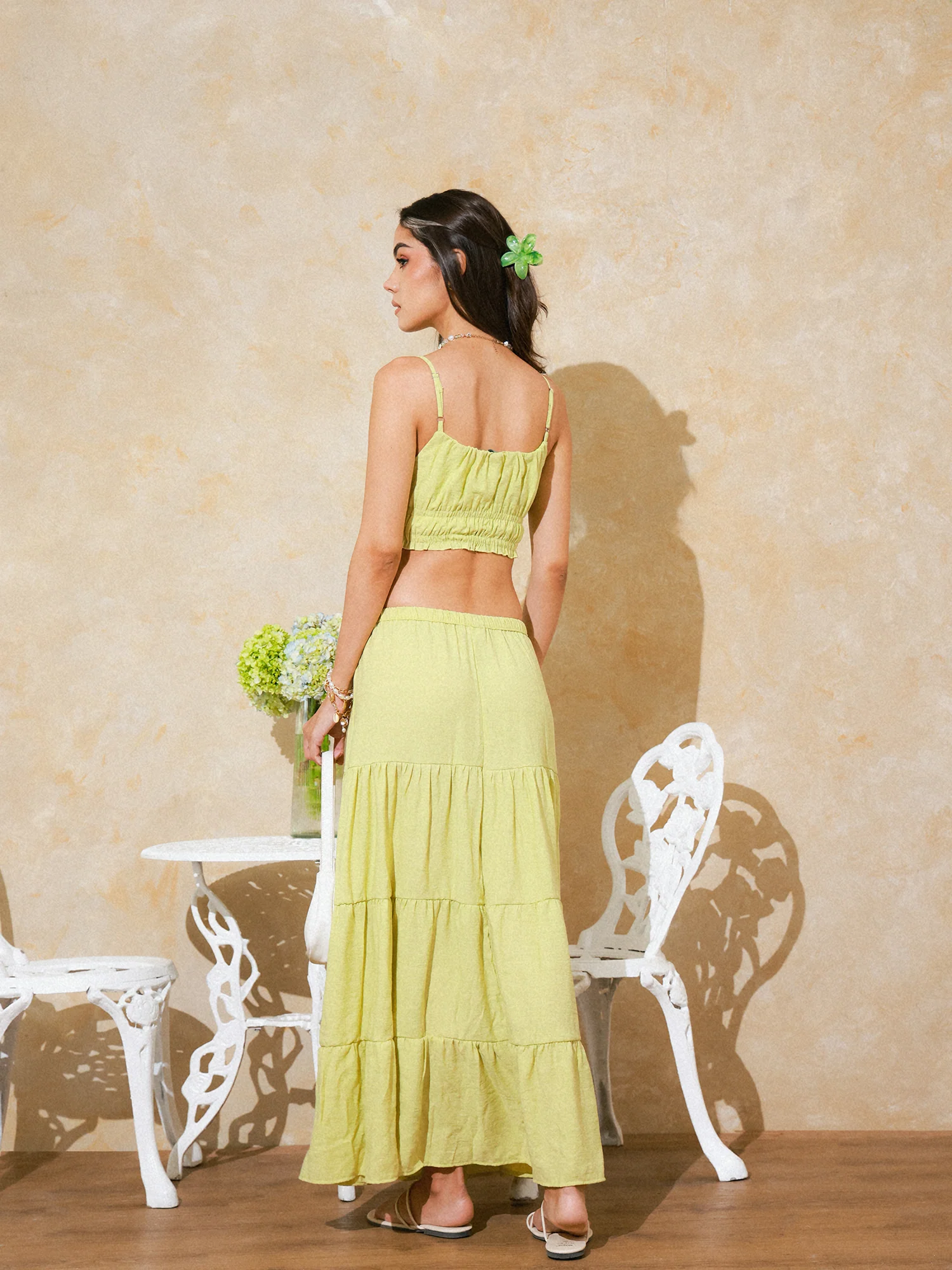 Tiered Maxi Skirt - Image 4