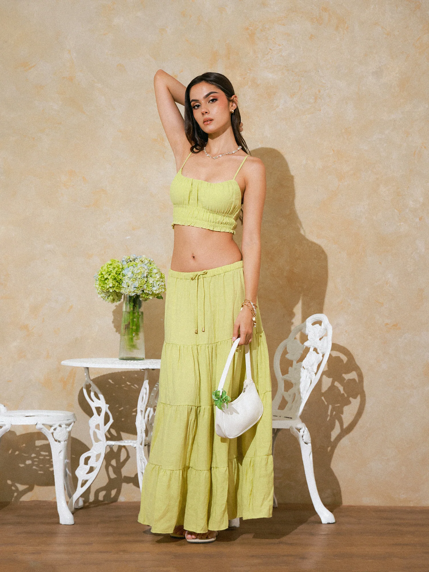 Tiered Maxi Skirt - Image 5