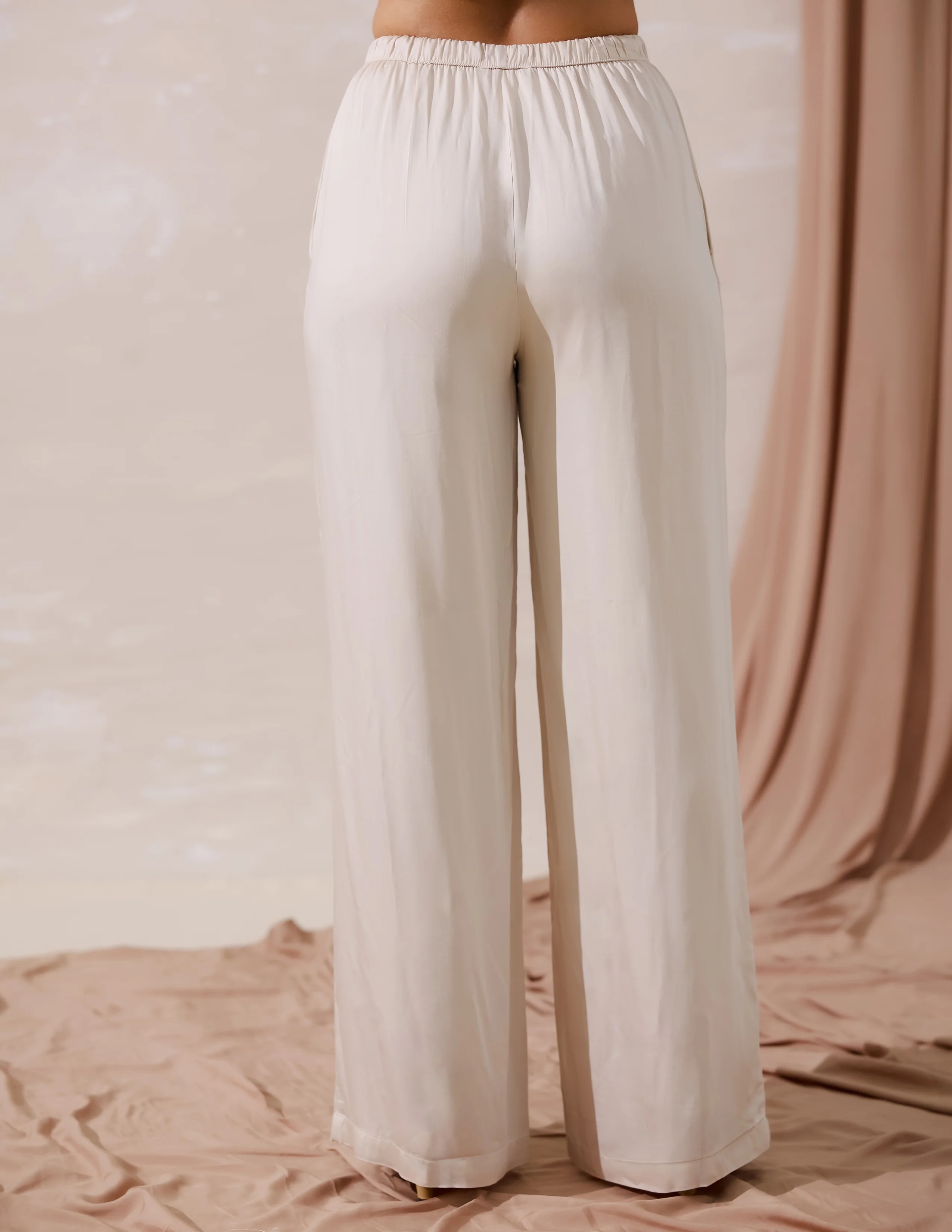 Waist Elasticated Draw String Pant - Image 4